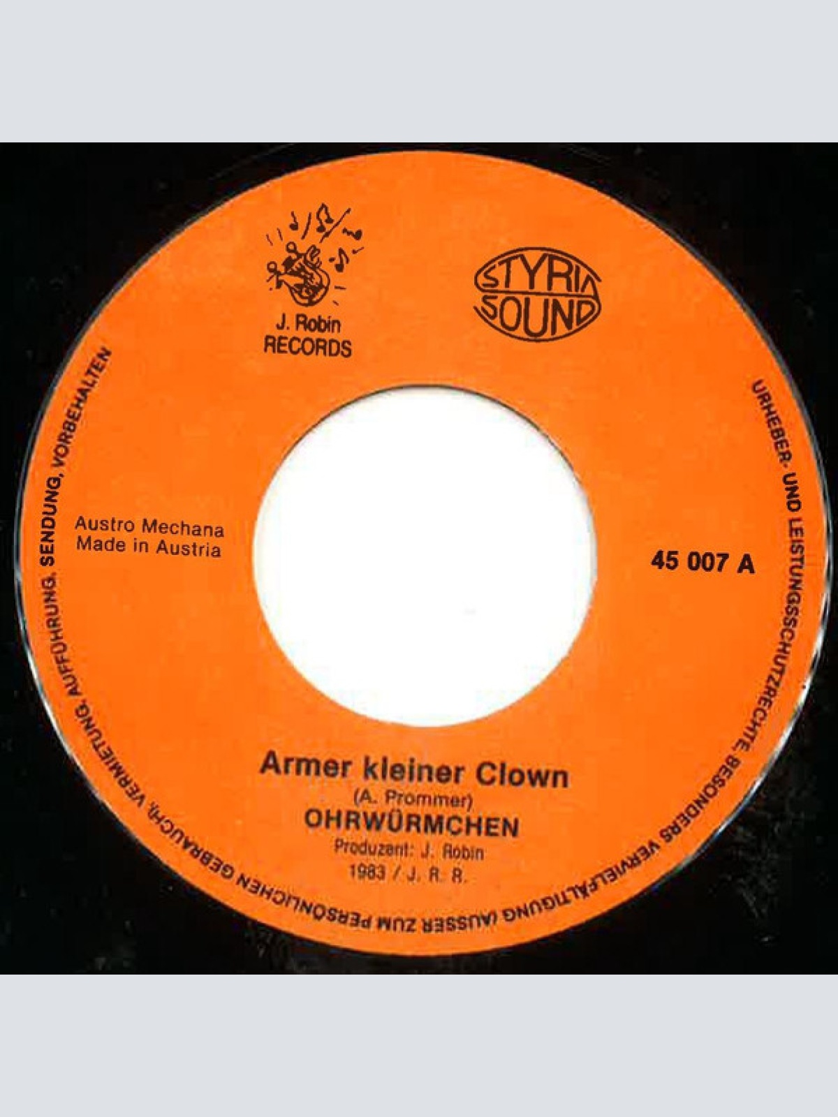 Vinyl / Die "Ohrwürmchen" - Armer Kleiner Clown