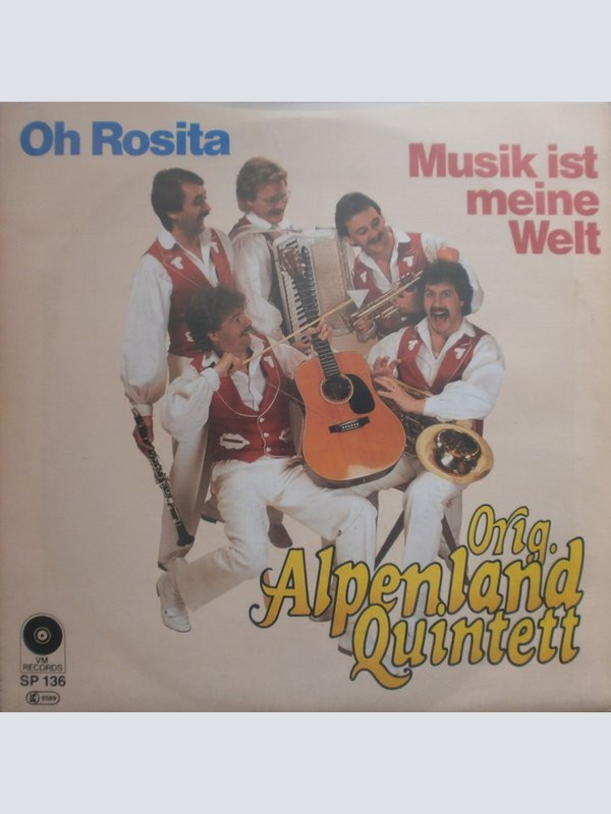 Vinyl / Orig. Alpenland Quintett - Oh, Rosita