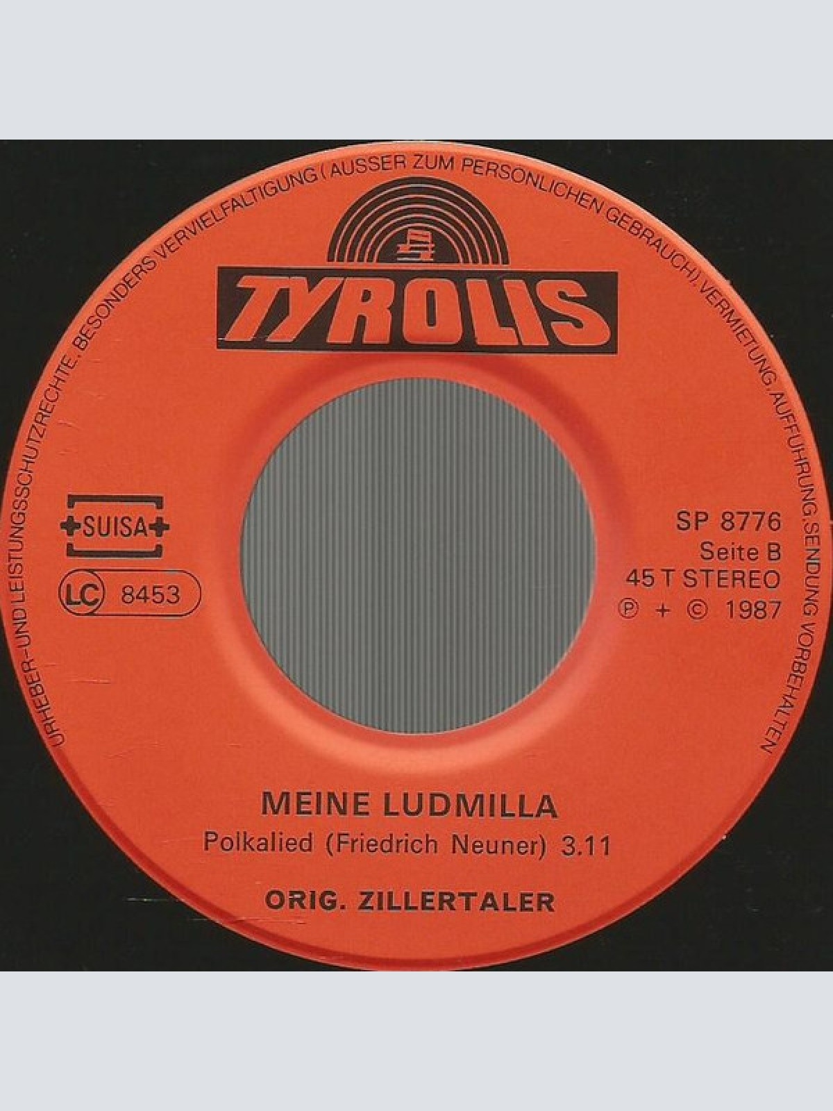 Vinyl / Orig. Zillertaler* - Die Mama Geht Heut' Aus