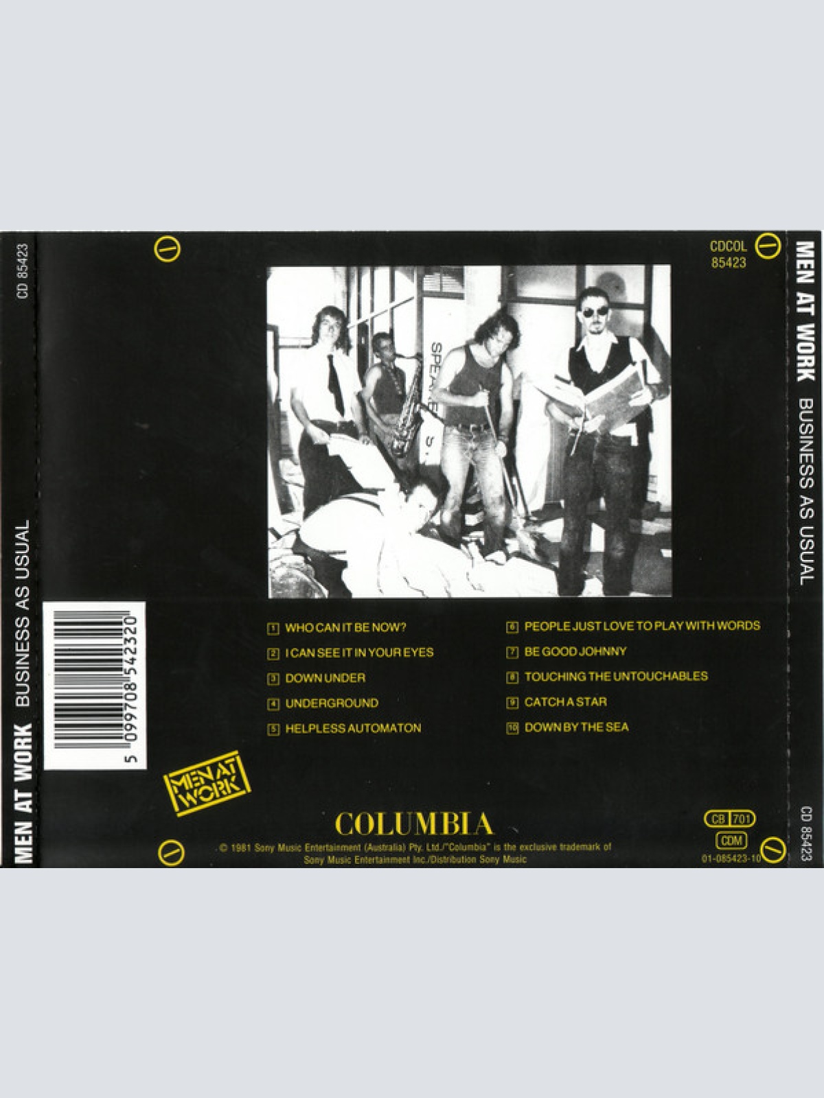 CD / Men At Work - Business As Usual