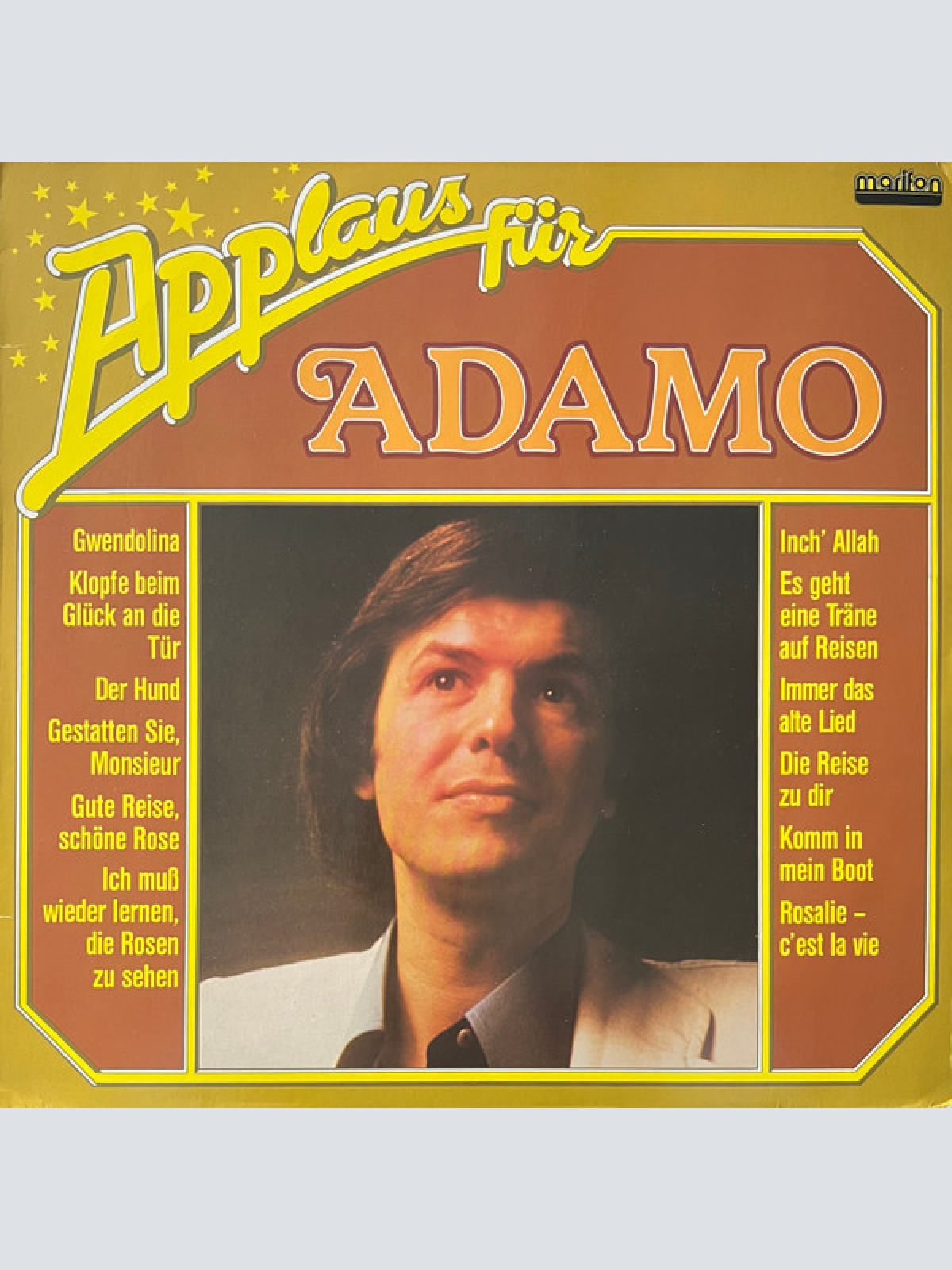 Vinyl / Adamo - Applaus für Adamo