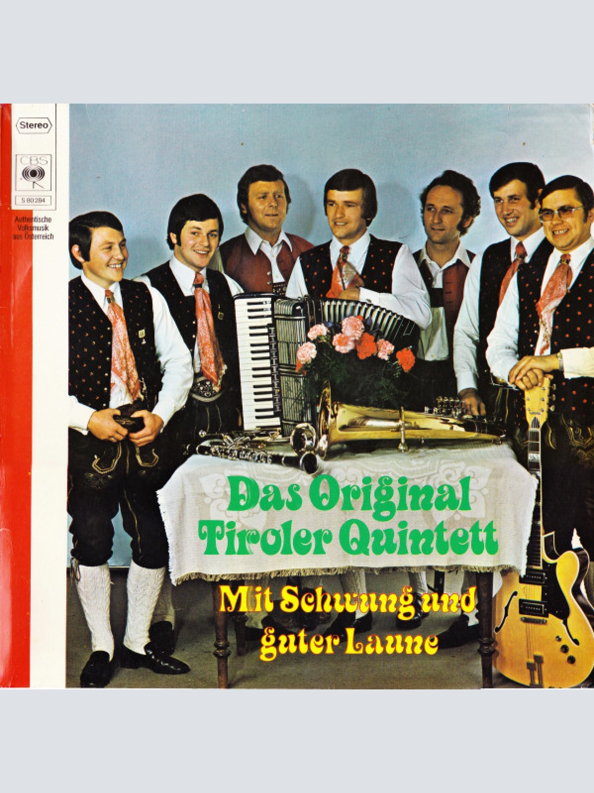 Vinyl / Das Original Tiroler Quintett* - Mit Schwung Und Guter Laune