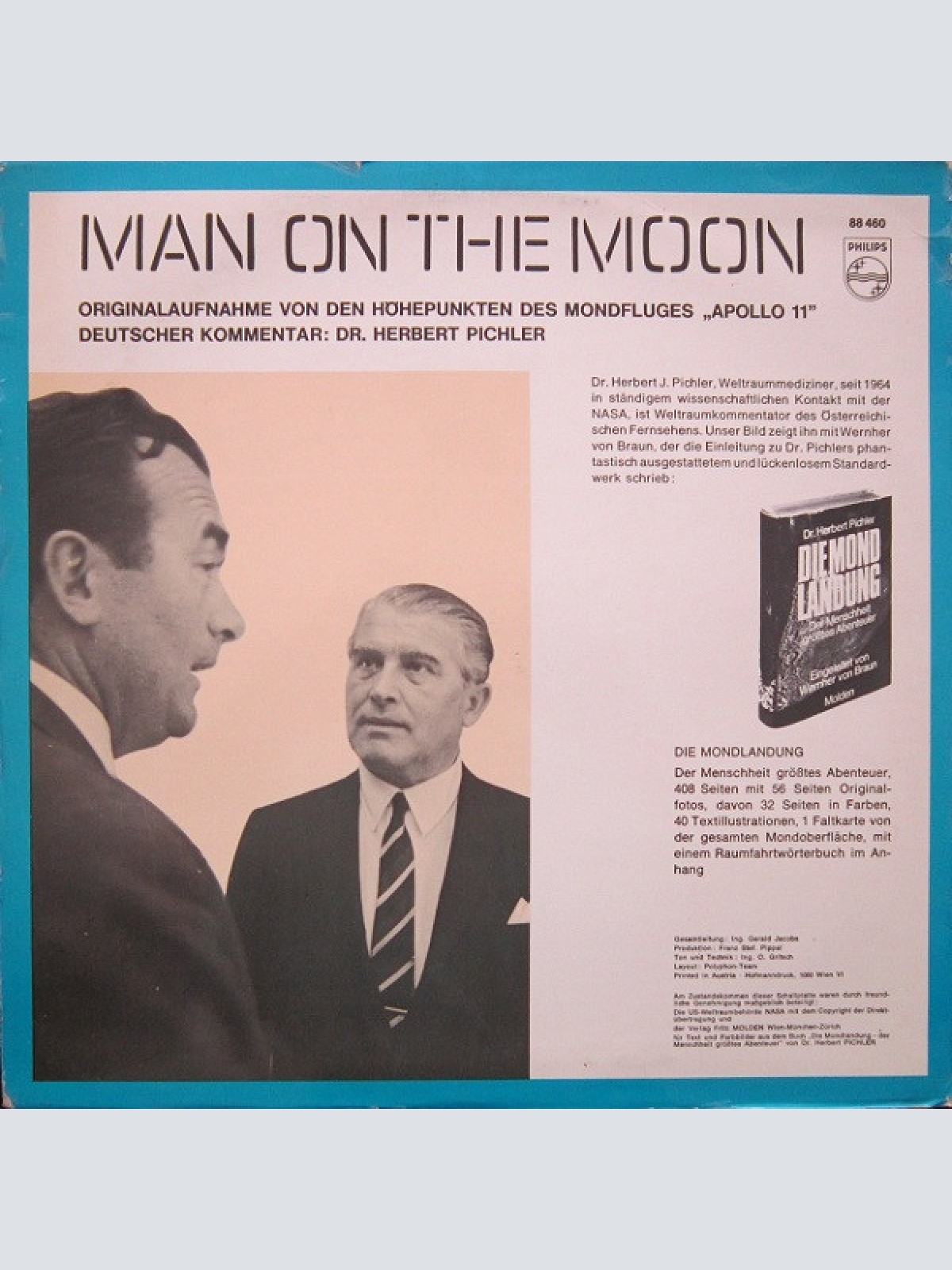 Vinyl / Dr. Herbert Pichler* - Man On The Moon