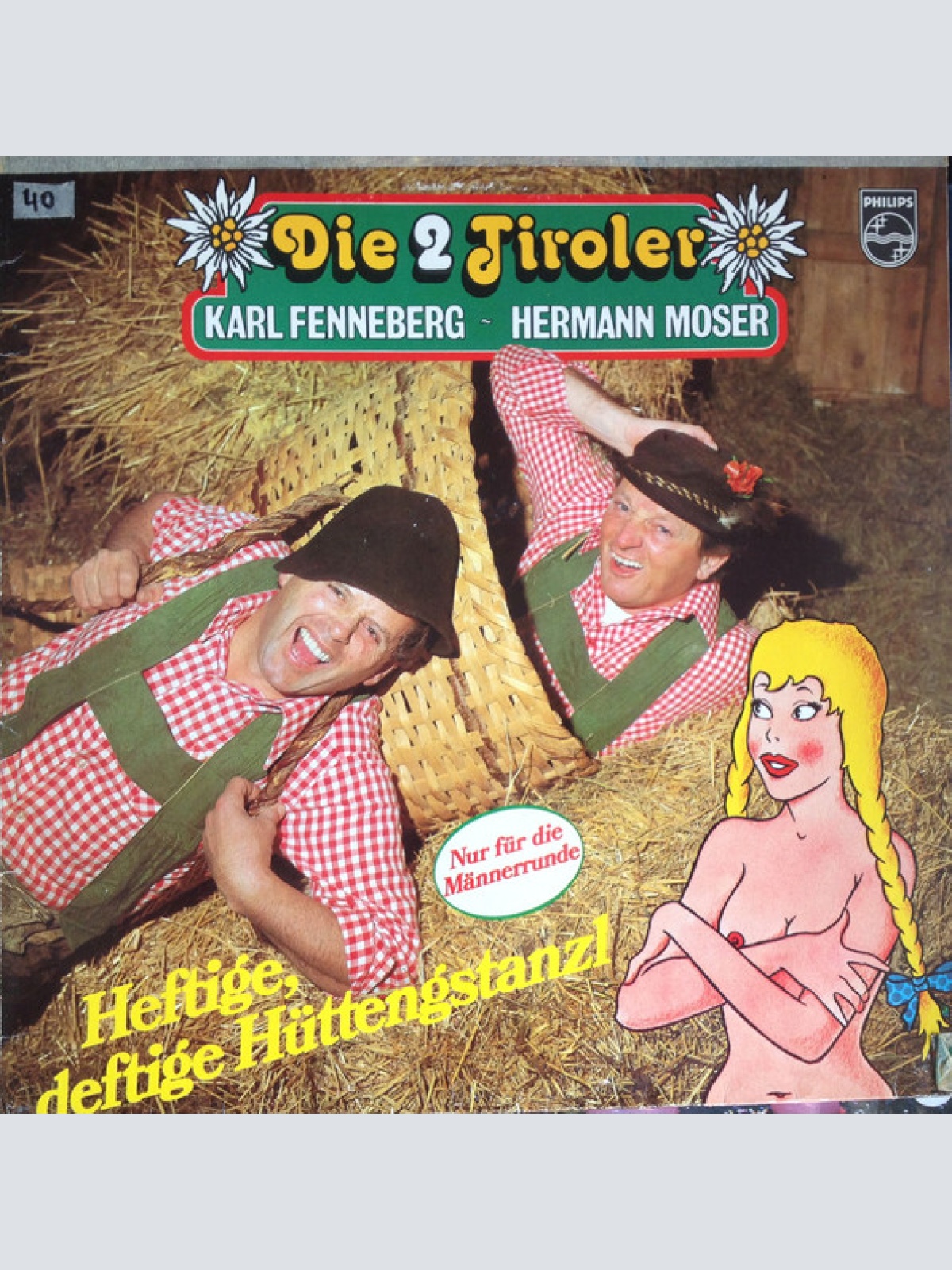Vinyl / Die 2 Tiroler* - Heftige, Deftige Hüttengstanzl