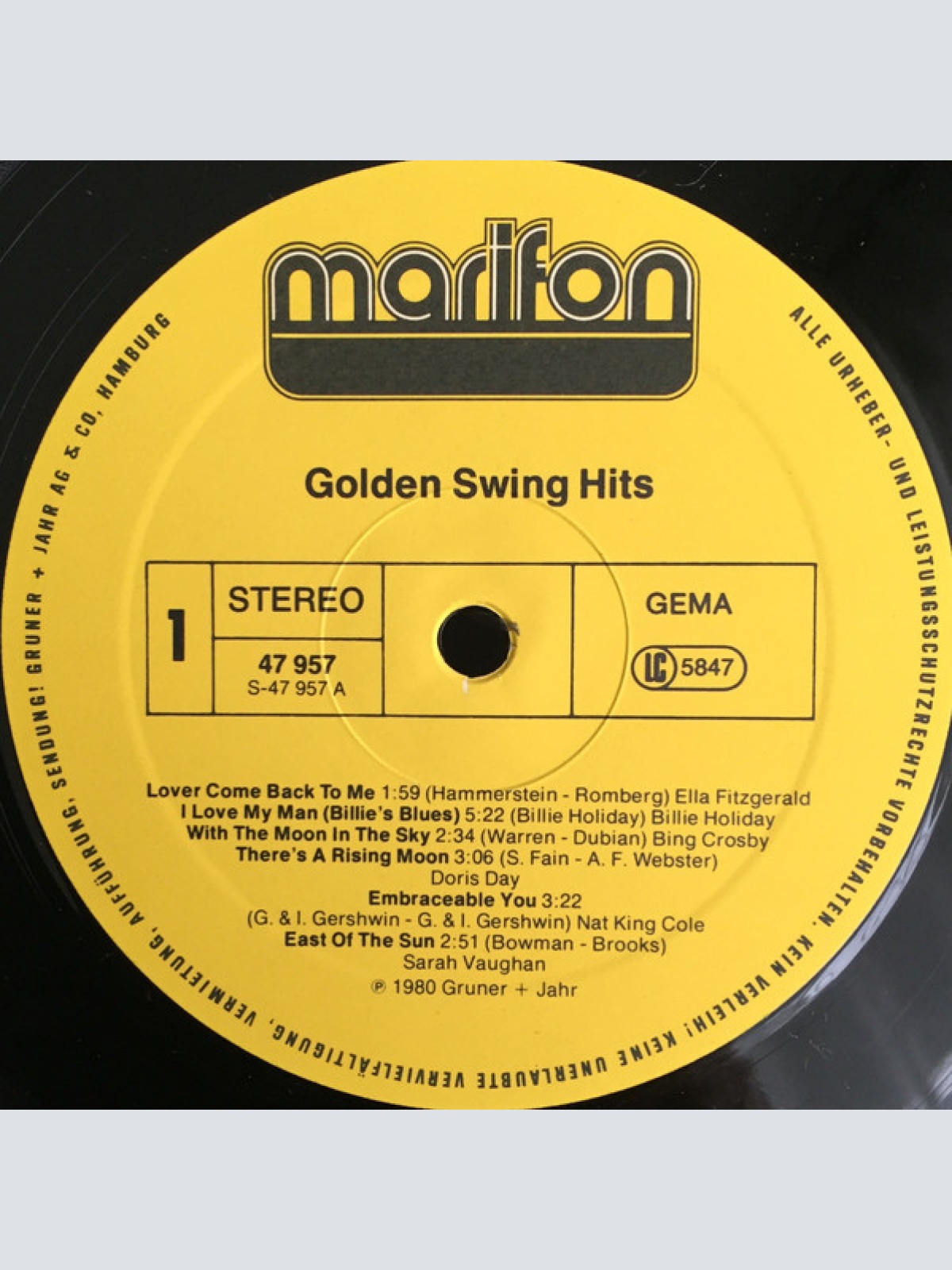 Vinyl / Various - Golden Swing Hits