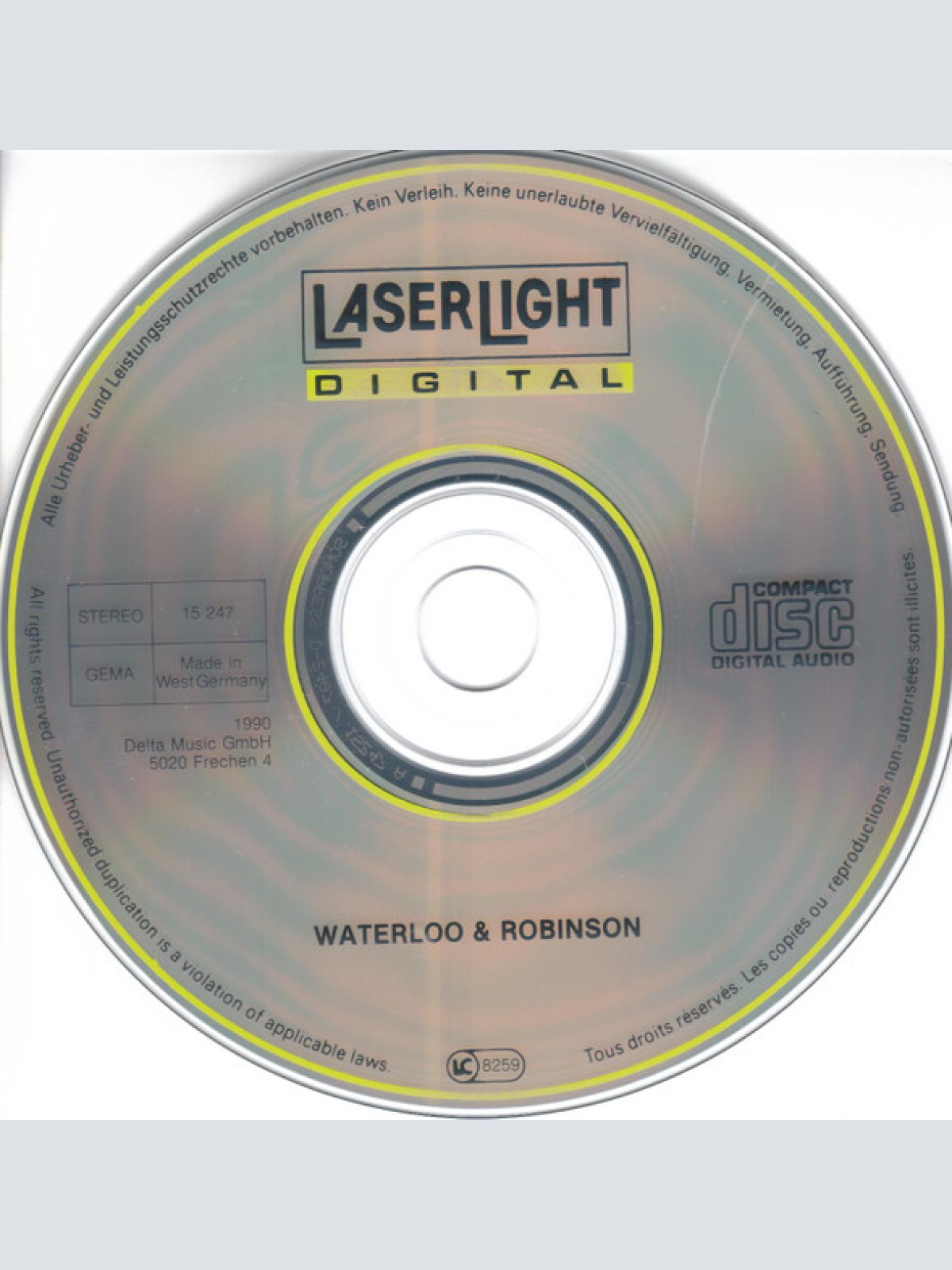 CD / Waterloo (3) & Robinson (3) - Waterloo & Robinson