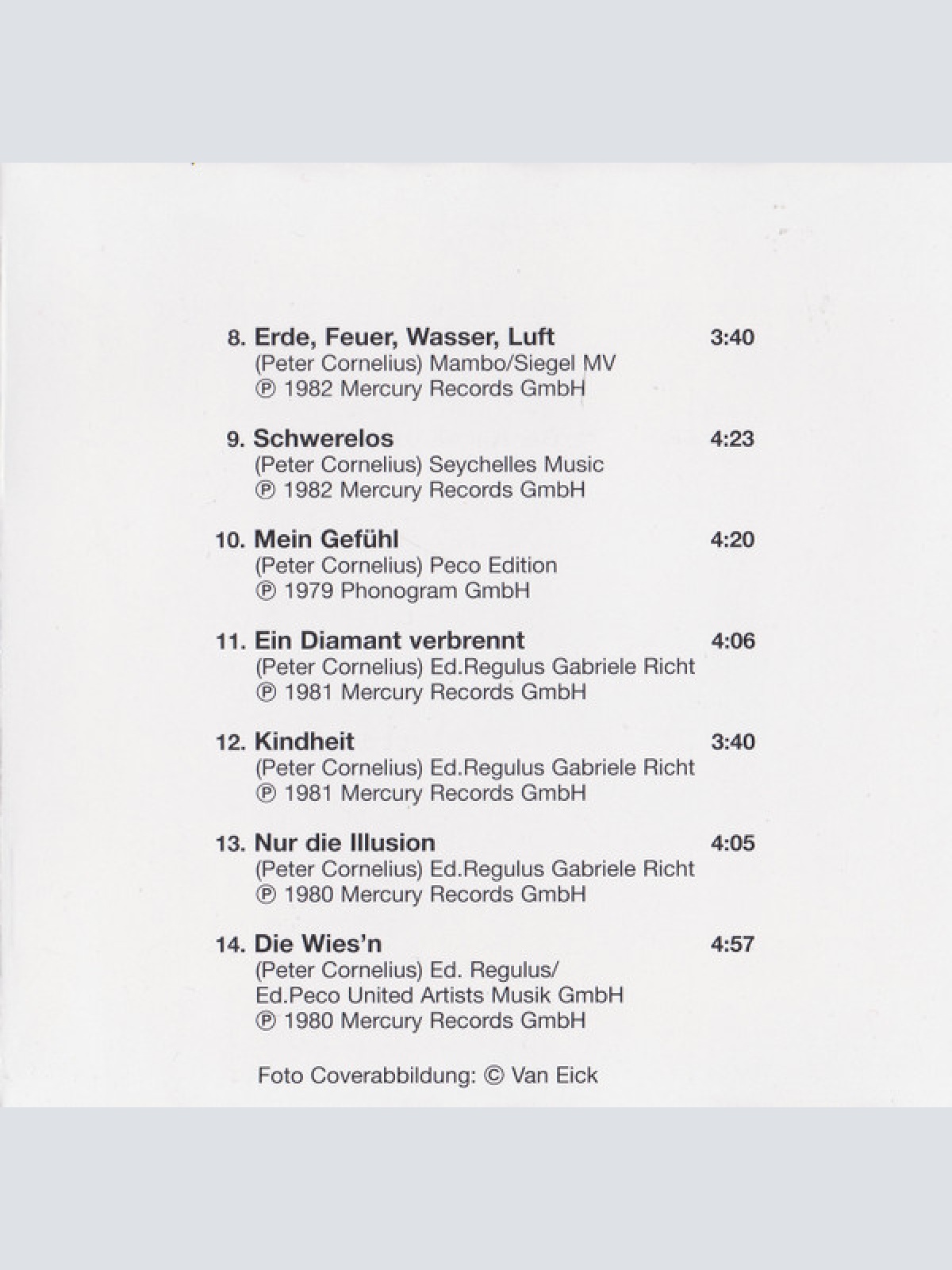 CD / Peter Cornelius - Du Entschuldige I Kenn Di