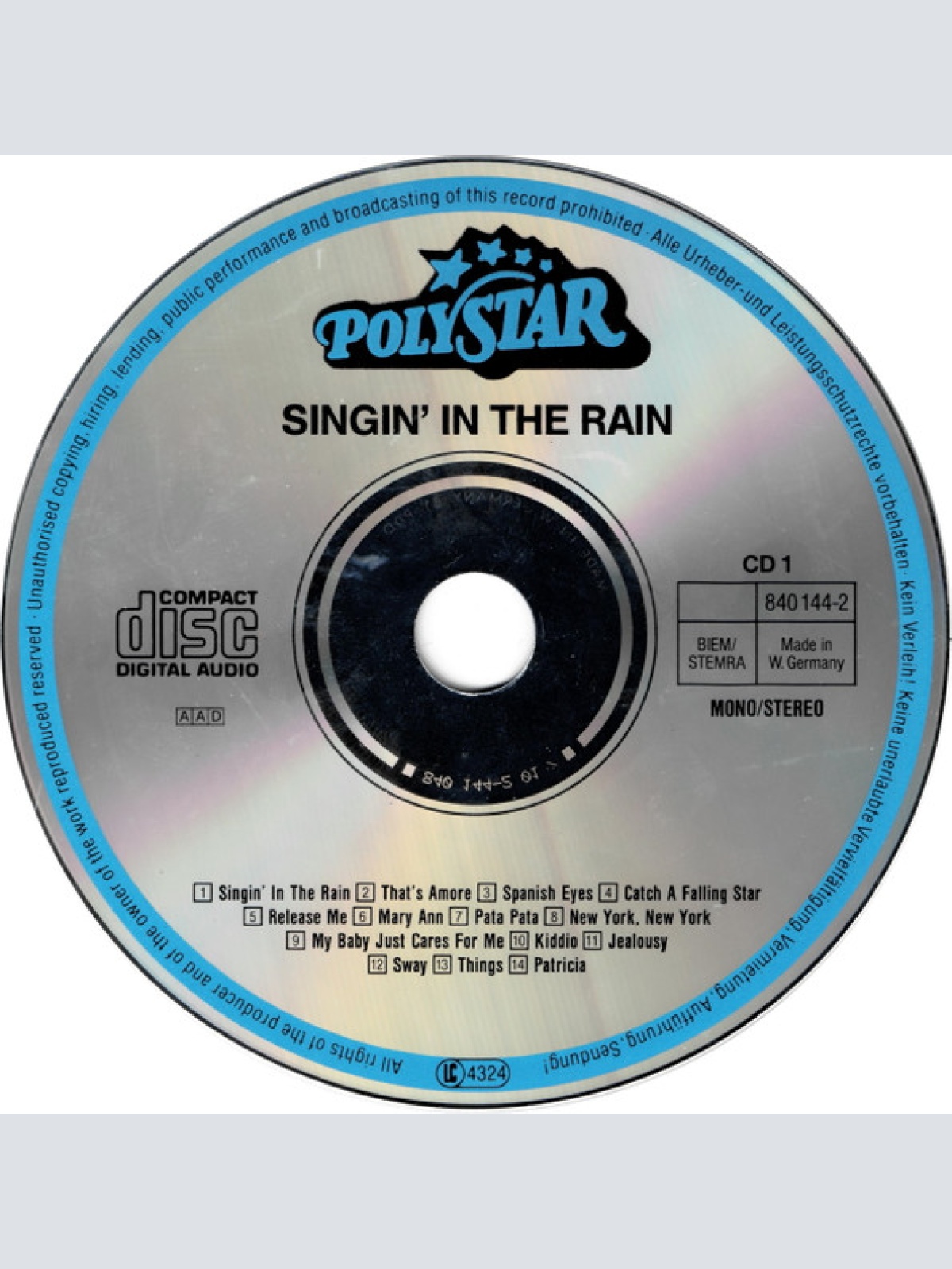 CD / Various - Singin' In The Rain