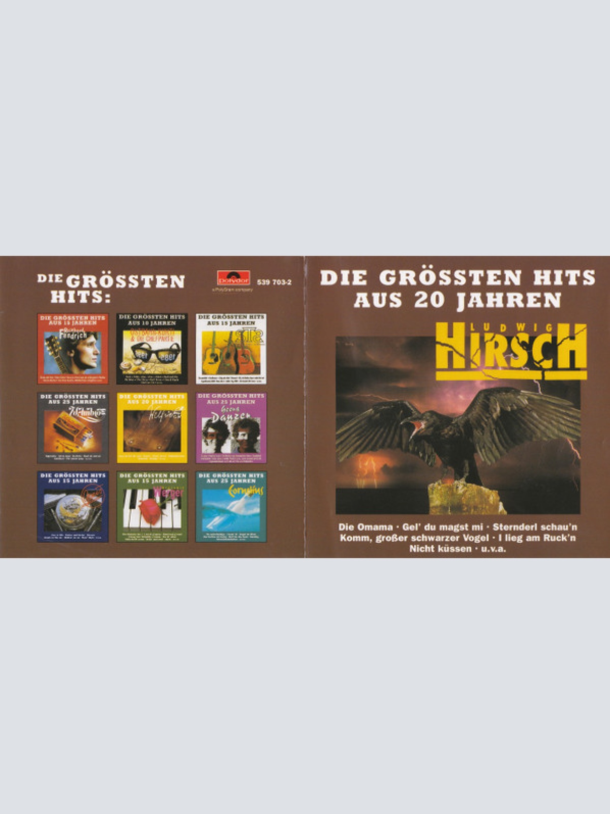 CD / Ludwig Hirsch - Die Grössten Hits Aus 20 Jahren