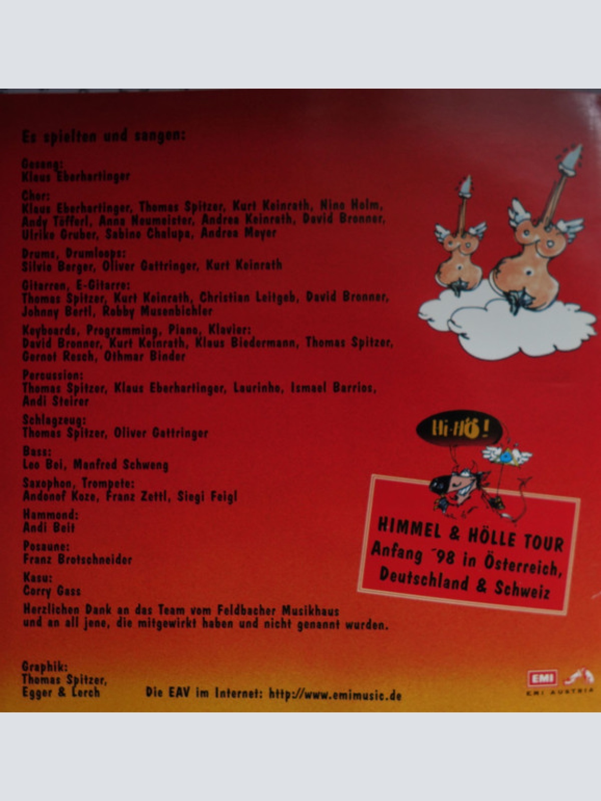 CD / Erste Allgemeine Verunsicherung* - Im Himmel Ist Die Hölle Los