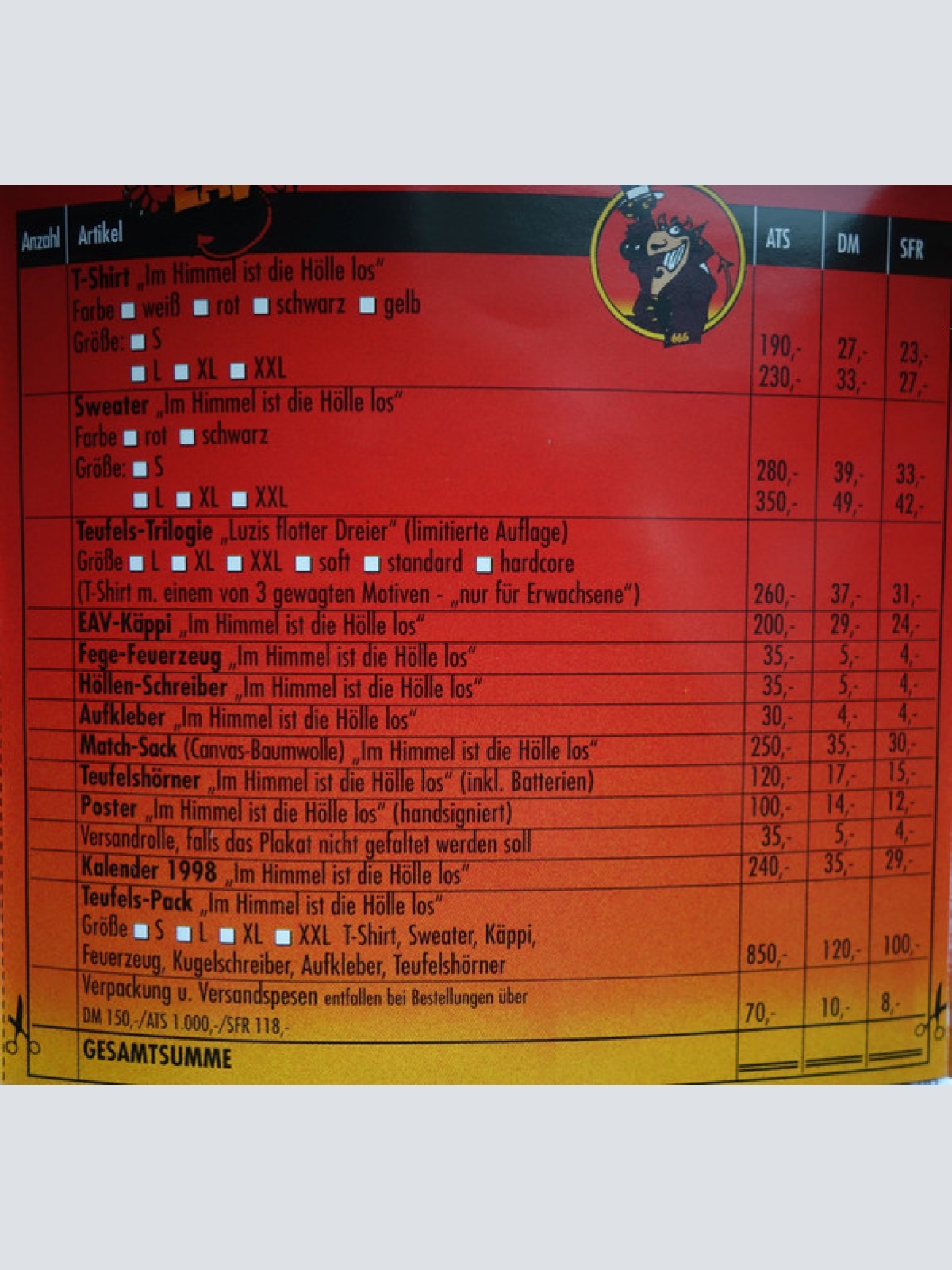 CD / Erste Allgemeine Verunsicherung* - Im Himmel Ist Die Hölle Los