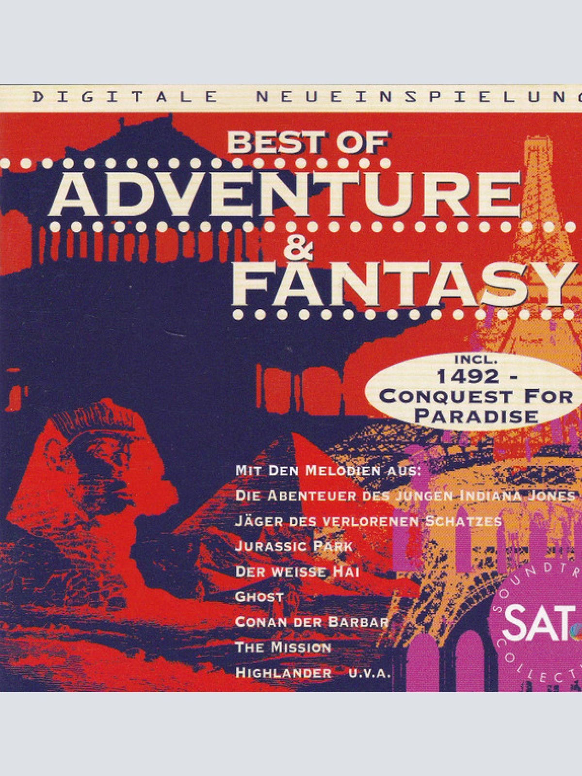 CD / William Motzing, The City Of Prague Philharmonic, Budapest Studio Orchestra - Best of Adventure and Fantasy