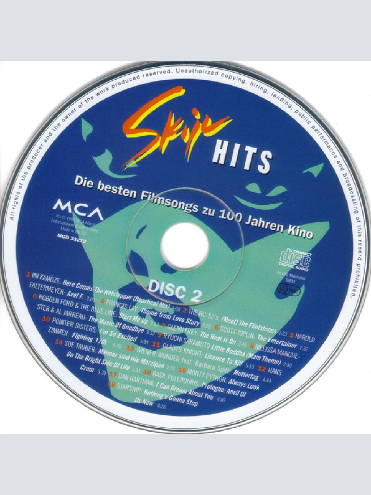 CD / Various - Skip Hits (Die Besten Filmsongs Zu 100 Jahren Kino)