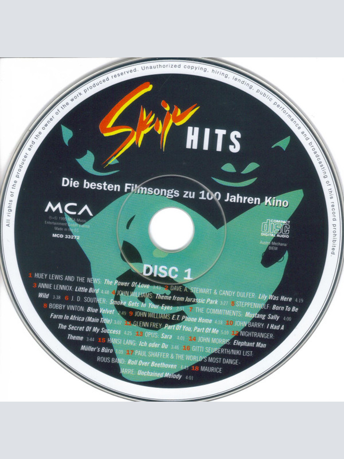 CD / Various - Skip Hits (Die Besten Filmsongs Zu 100 Jahren Kino)