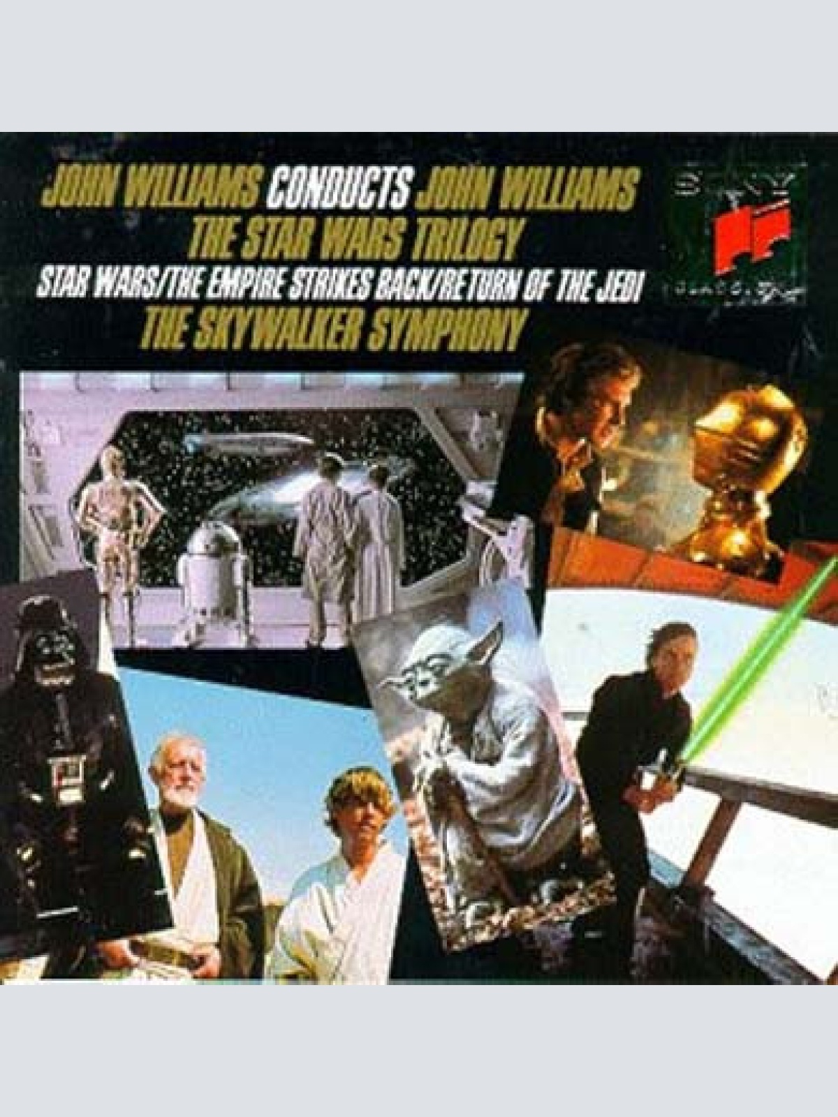 CD / John Williams (4) Conducts  John Williams (4) - The Star Wars Trilogy (Star Wars / The Empire Strikes Back / Return Of The Jedi)