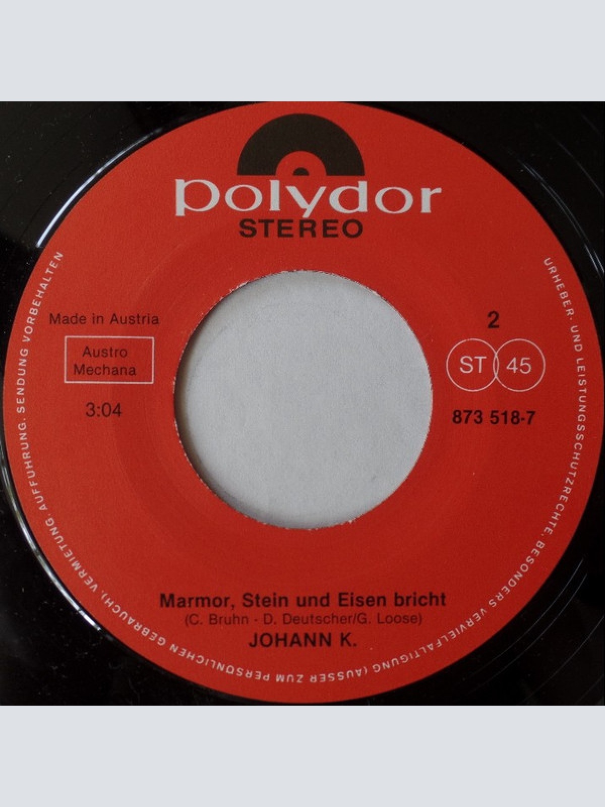 Vinyl / Johann K.* - Niedermeyer Presents: Der Bätmän Bin I