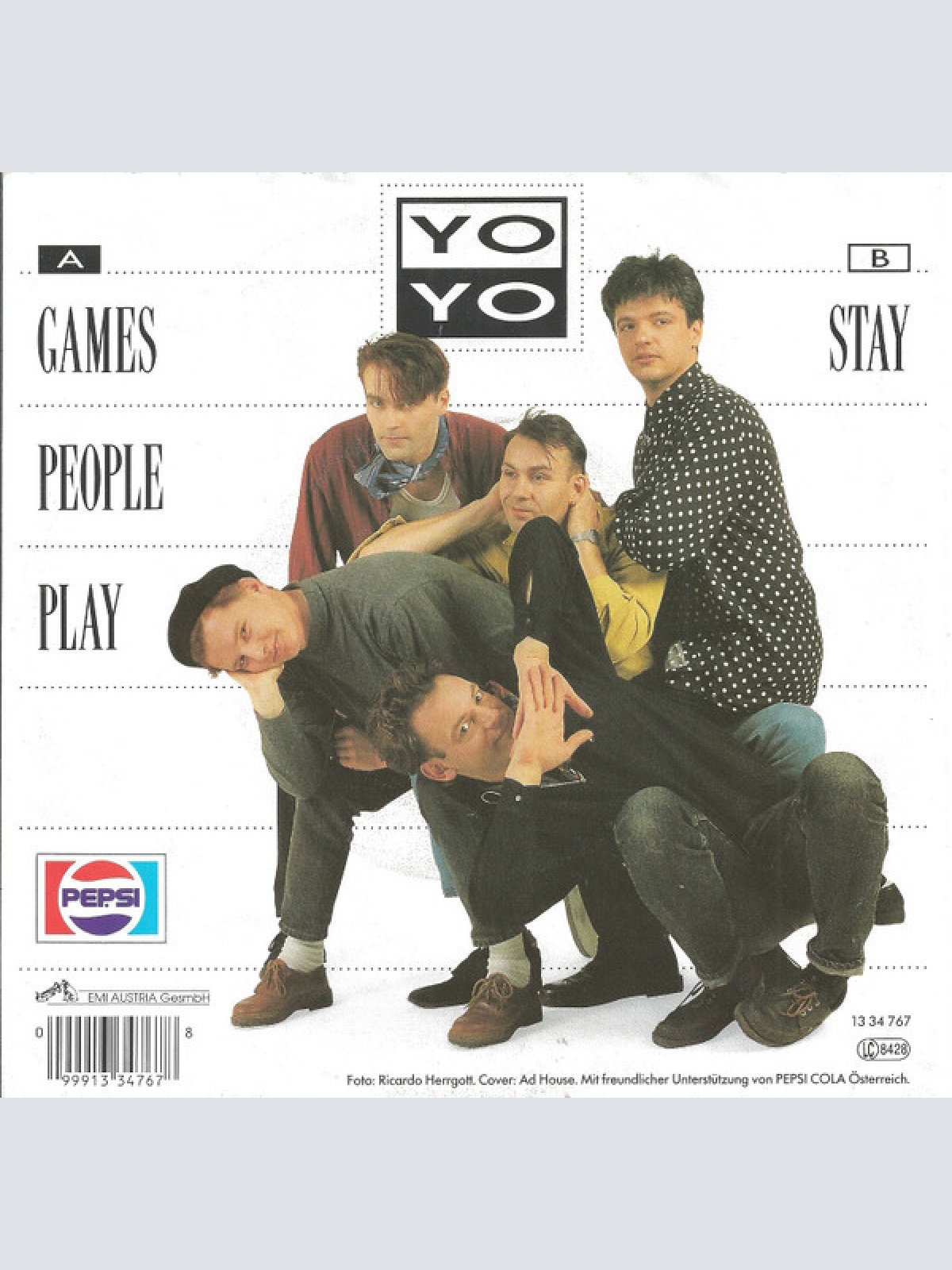 Vinyl / Yoyo (17) - Games People Play / Stay