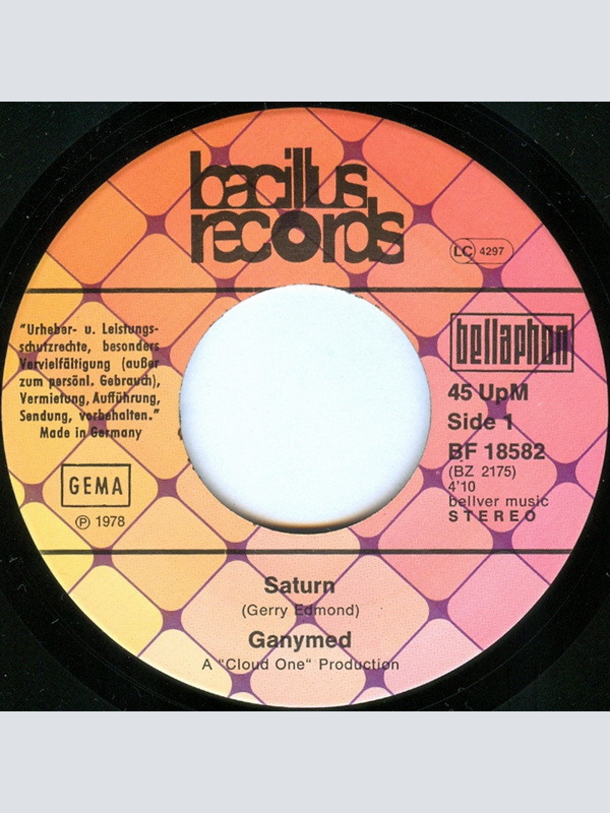 Vinyl / Ganymed - Saturn