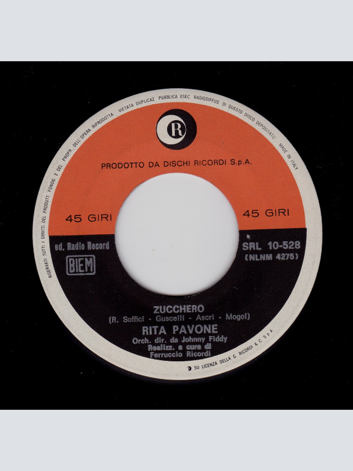 Vinyl / Rita Pavone - Zucchero