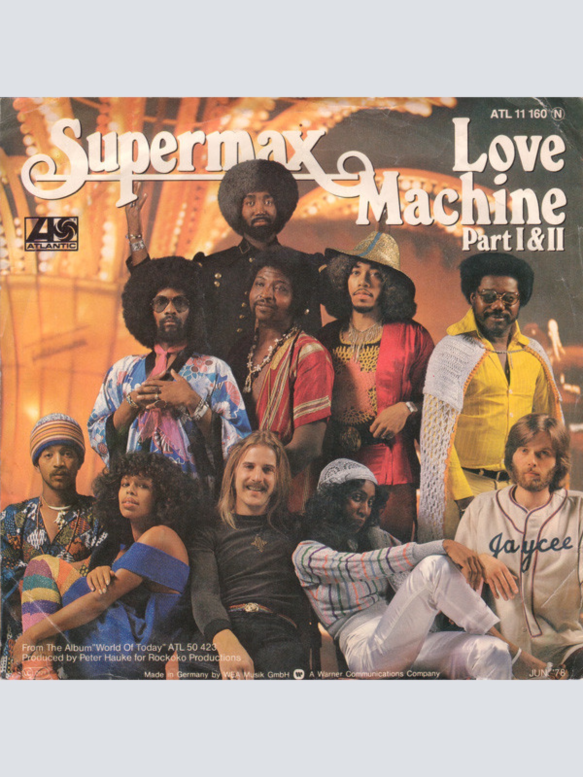 Vinyl / Supermax - Love Machine (Part I & II)