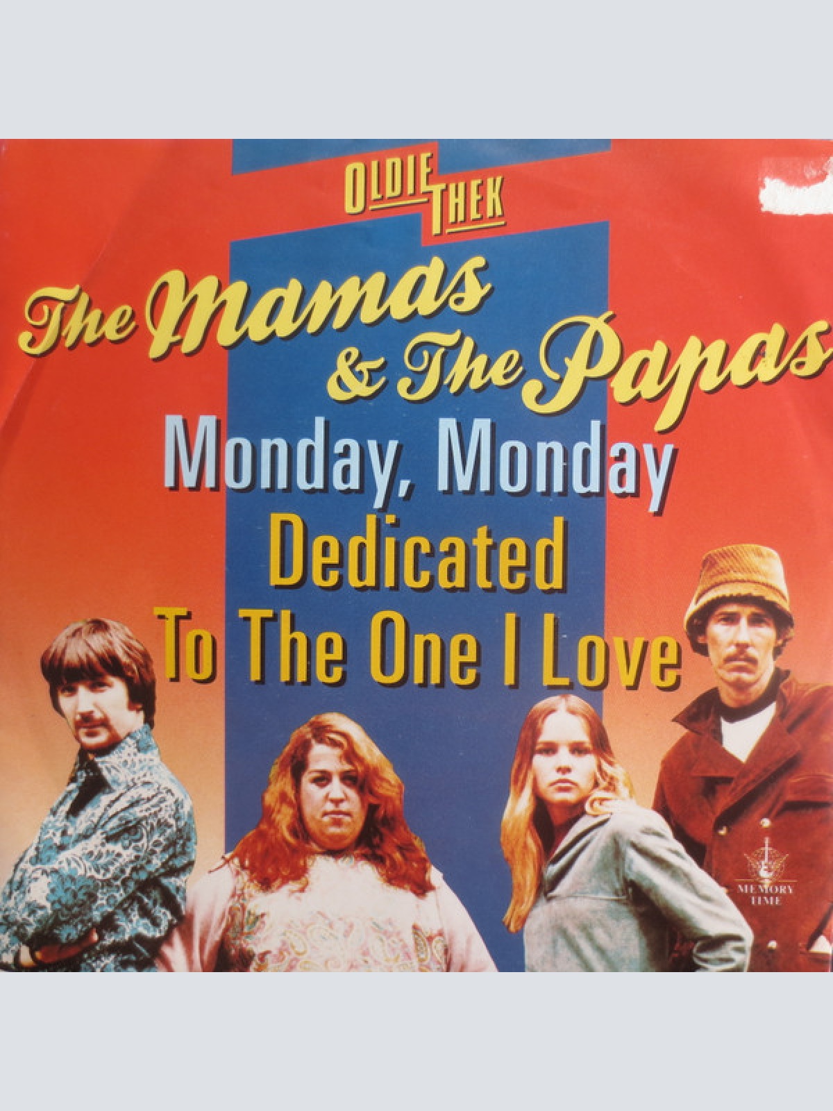 Vinyl / The Mamas & The Papas - Monday, Monday / Dedicated To The One I Love