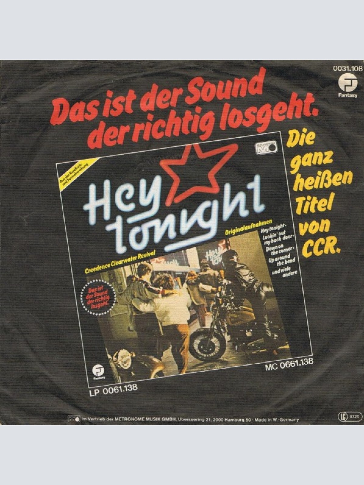 Vinyl / Creedence Clearwater Revival - Hey Tonight