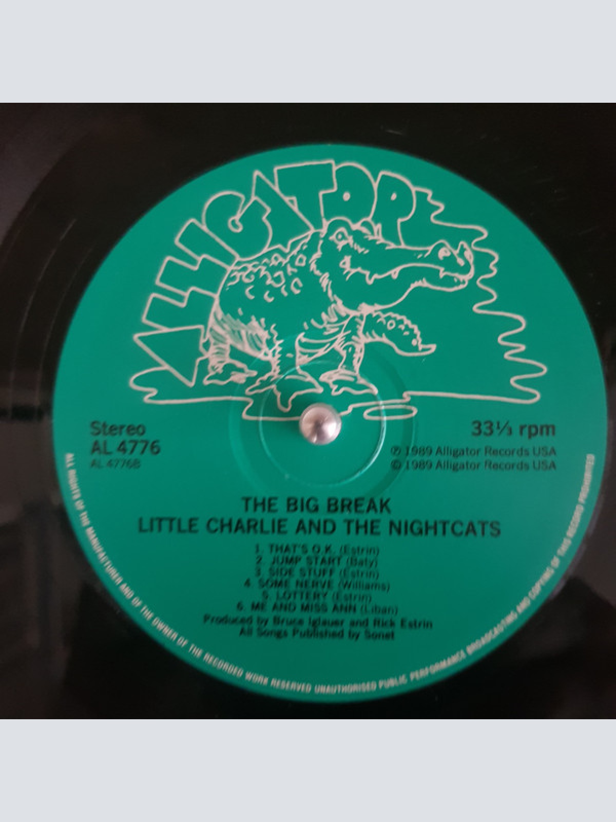 Vinyl / Little Charlie And The Nightcats - The Big Break