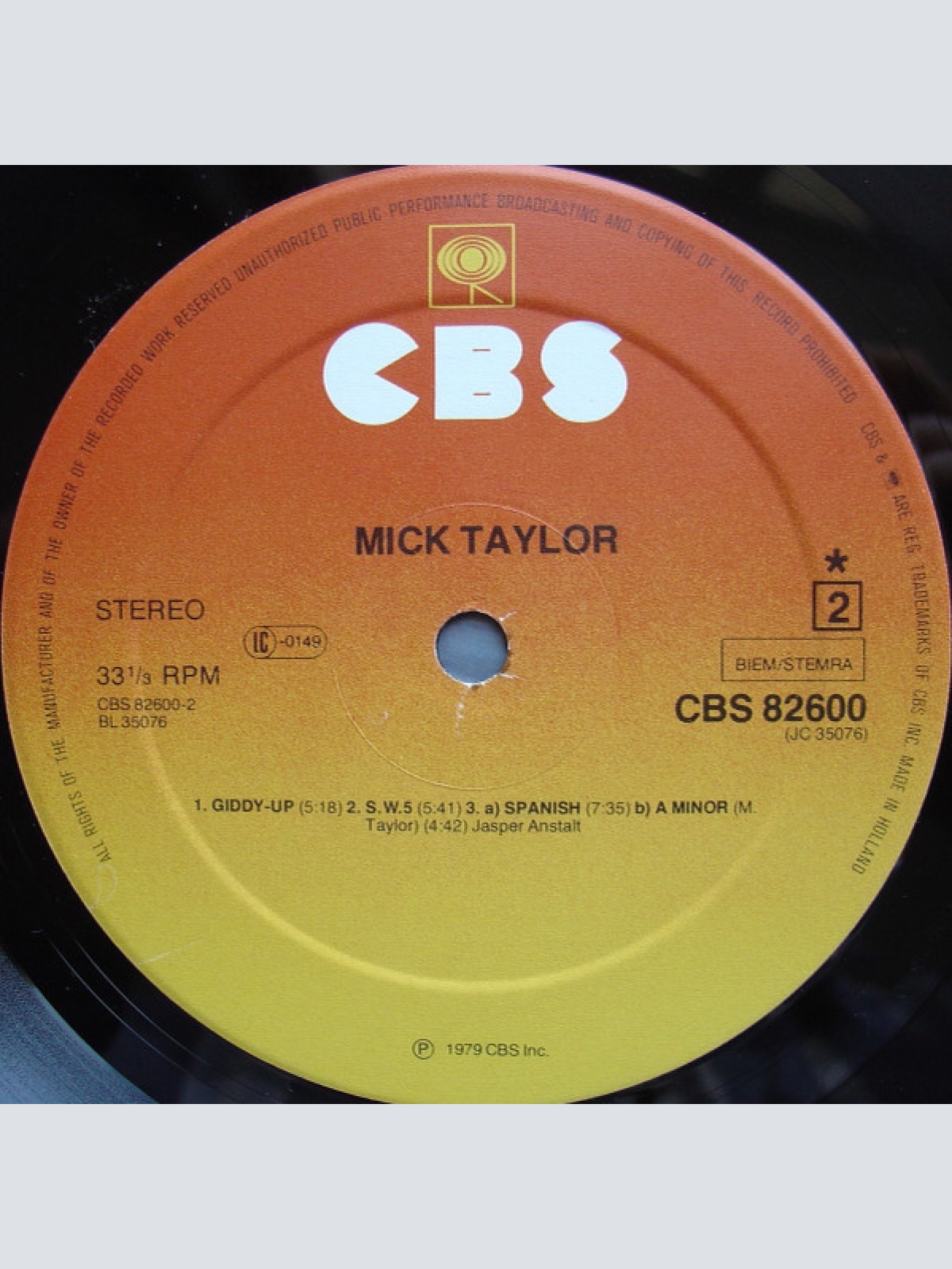 Vinyl / Mick Taylor - Mick Taylor