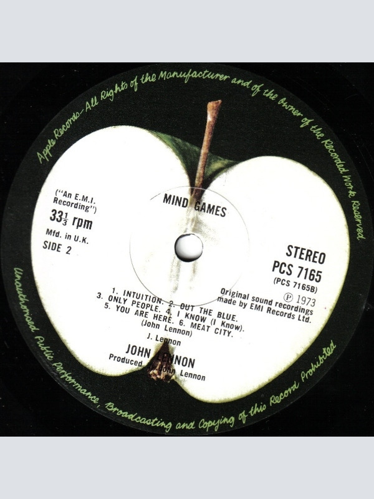 Vinyl / John Lennon - Mind Games