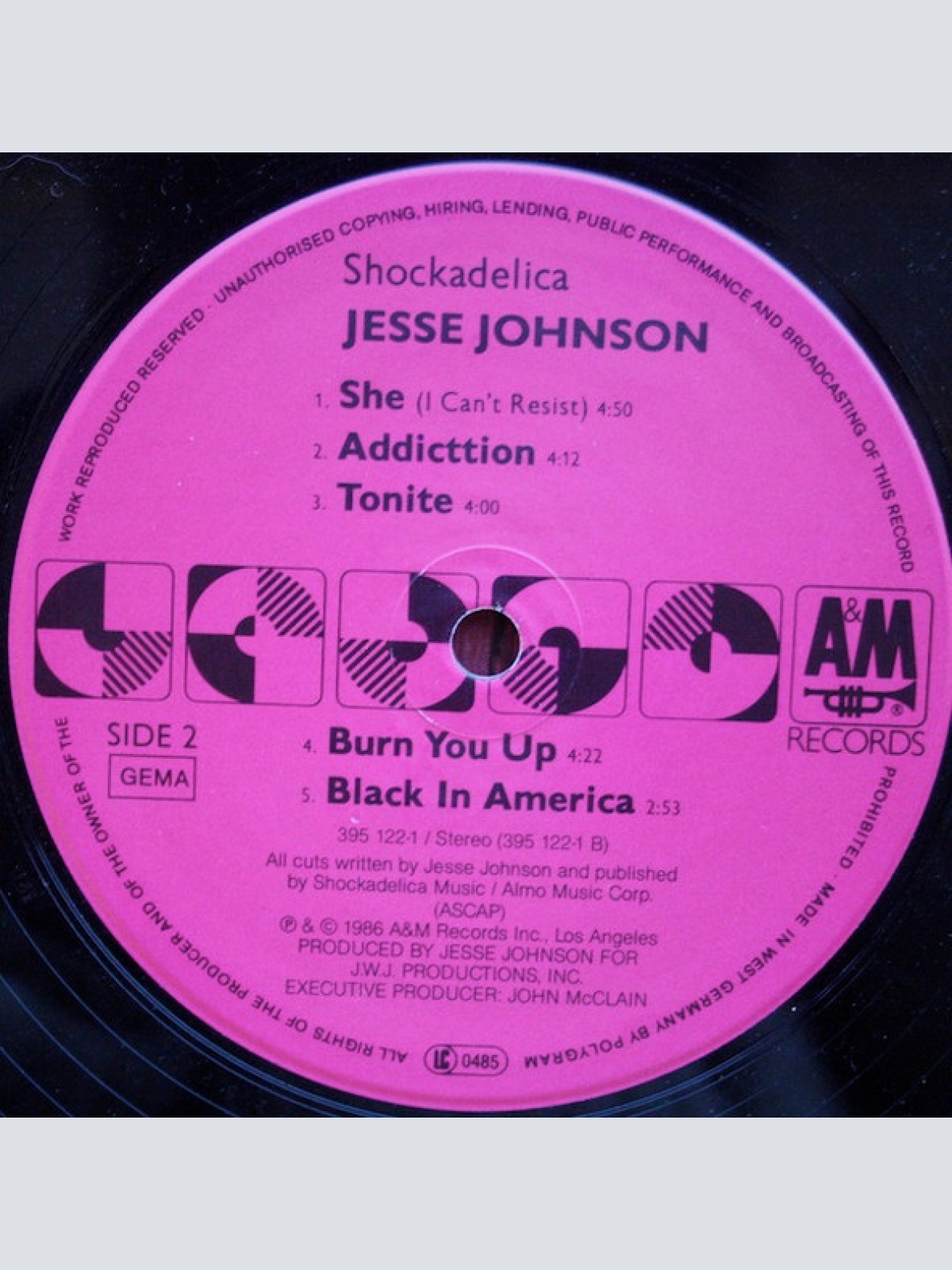 Vinyl / Jesse Johnson - Shockadelica