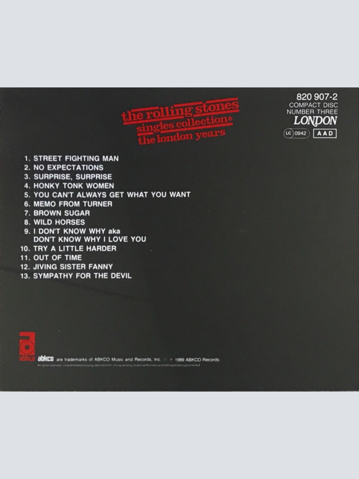 CD / The Rolling Stones - Singles Collection - The London Years