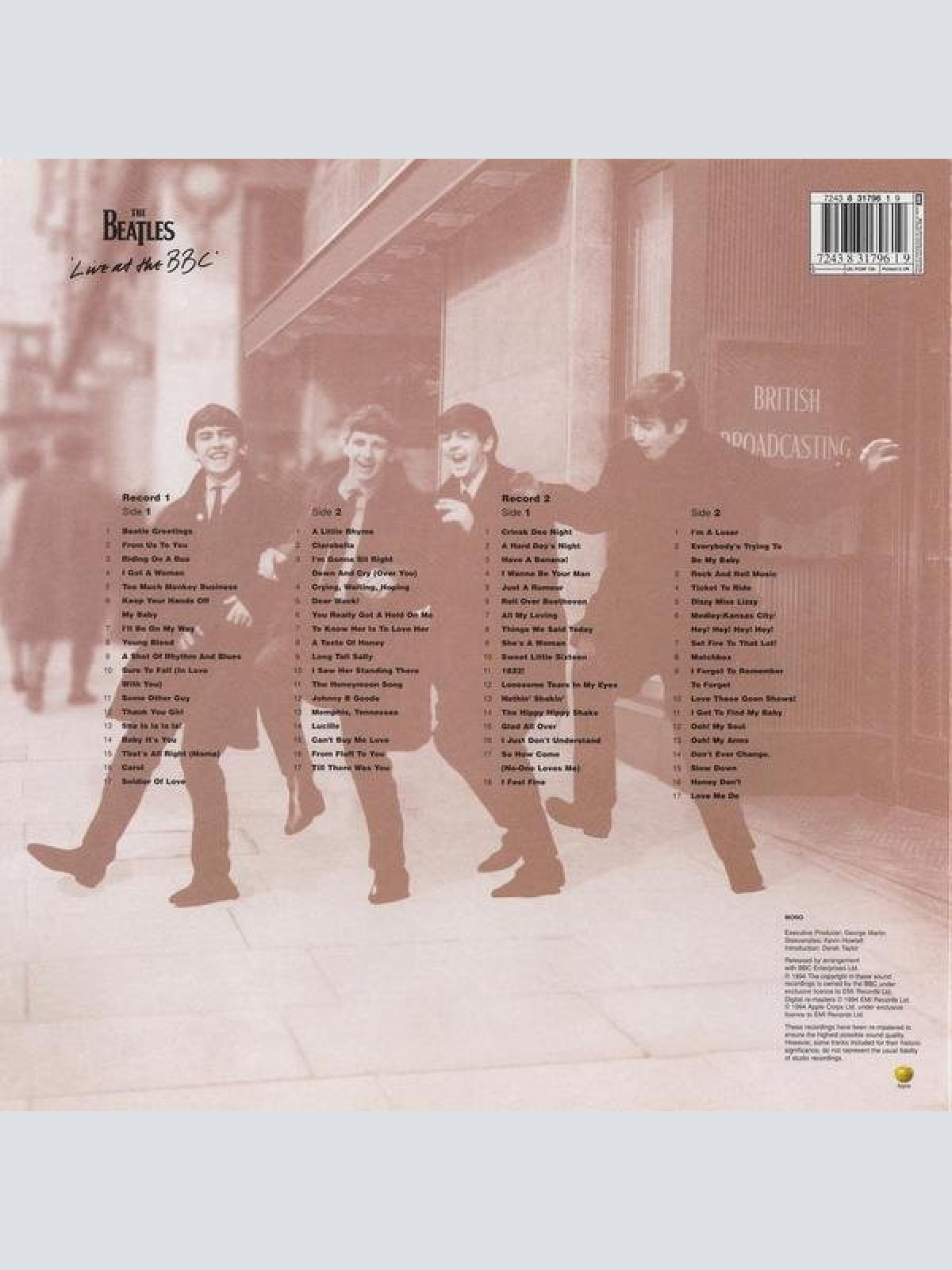 Vinyl / The Beatles - Live At The BBC