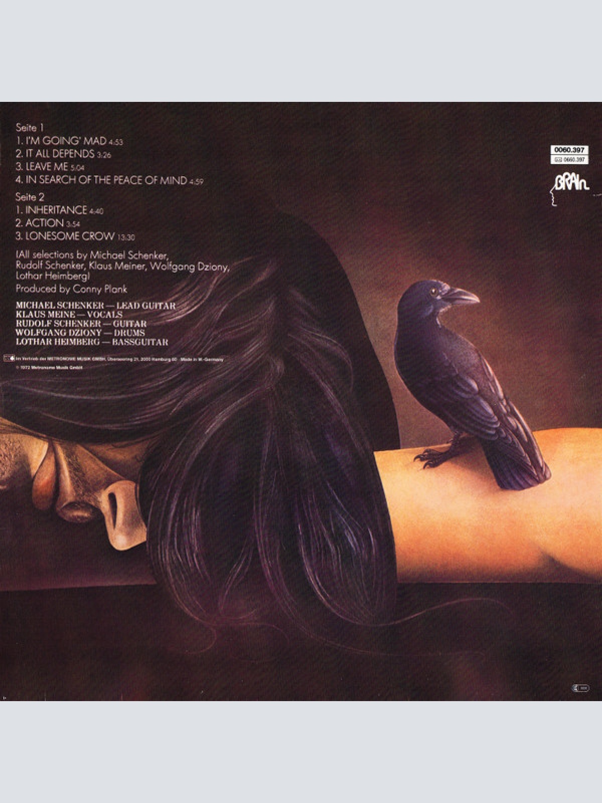 Vinyl / Scorpions - Lonesome Crow