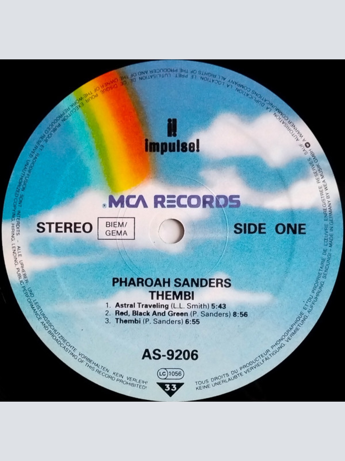 Vinyl / Pharoah Sanders - Thembi