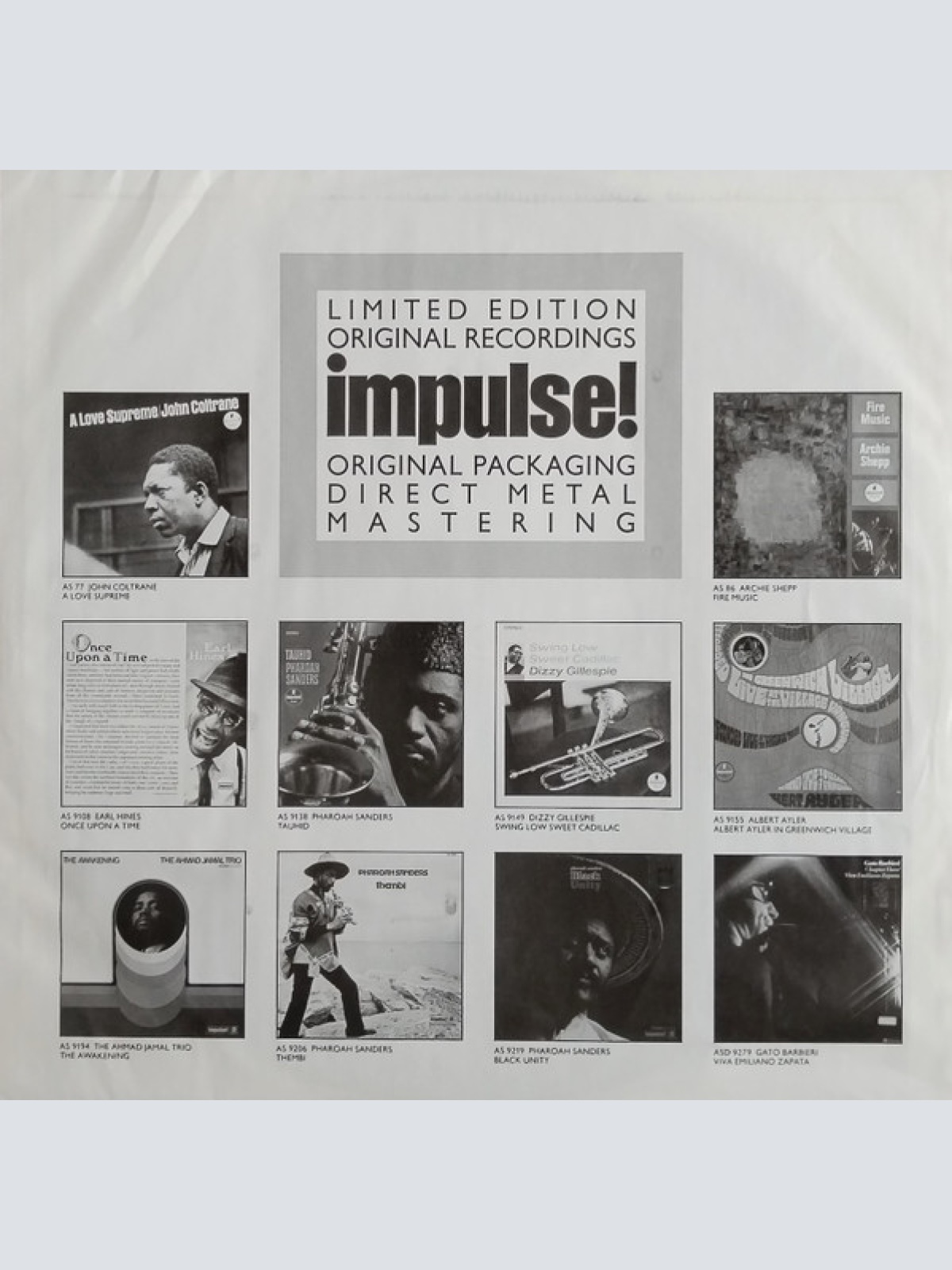 Vinyl / Pharoah Sanders - Thembi