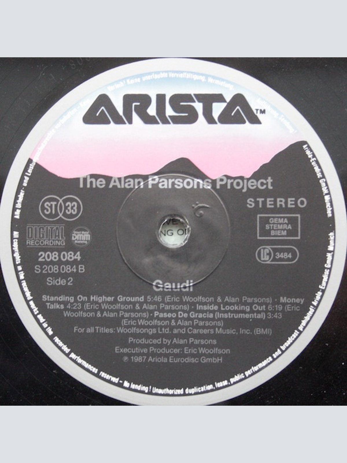 Vinyl / The Alan Parsons Project - Gaudi
