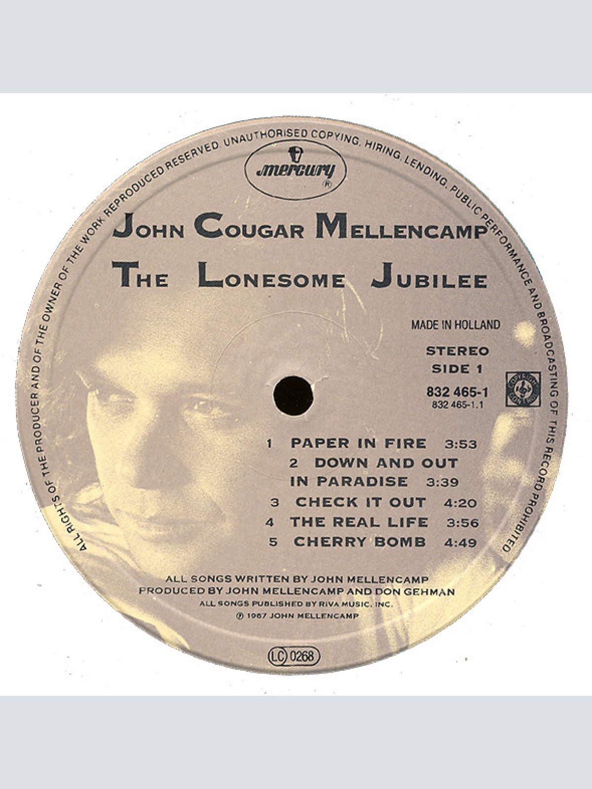 Vinyl / John Cougar Mellencamp - The Lonesome Jubilee