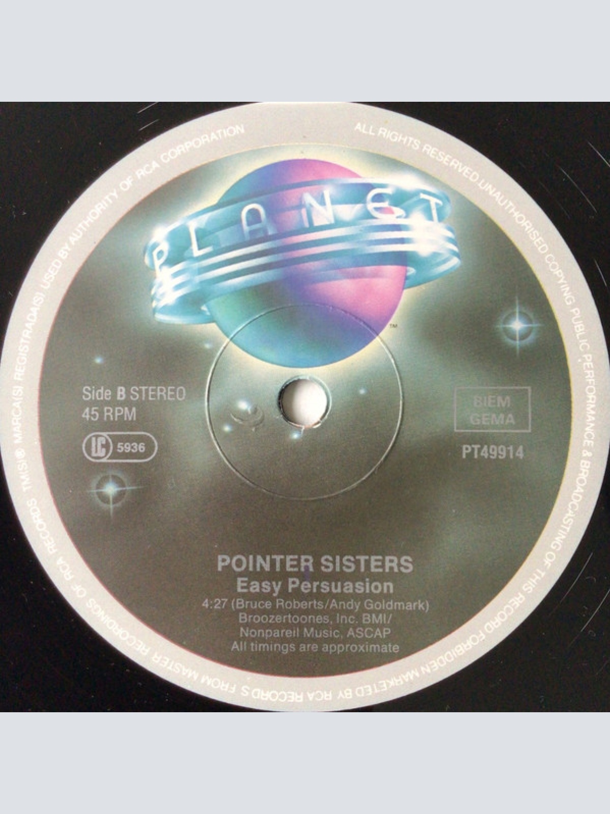 Vinyl / Pointer Sisters - Freedom