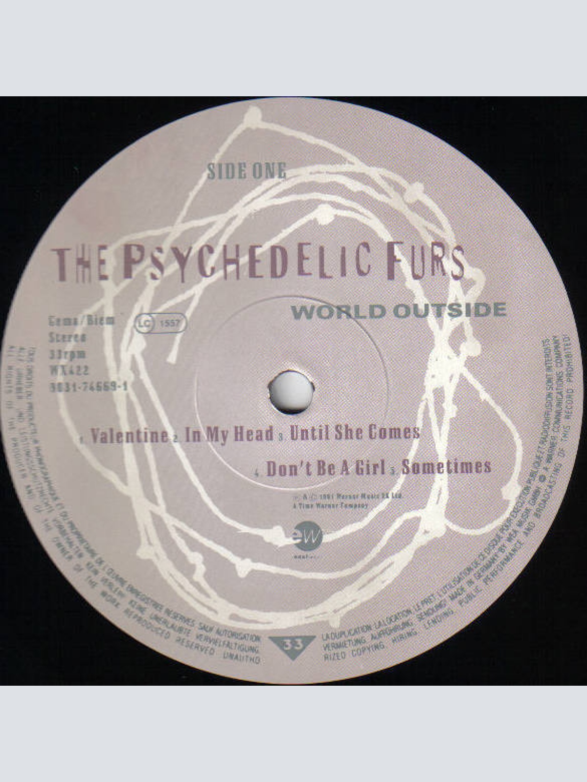 Vinyl / The Psychedelic Furs - World Outside