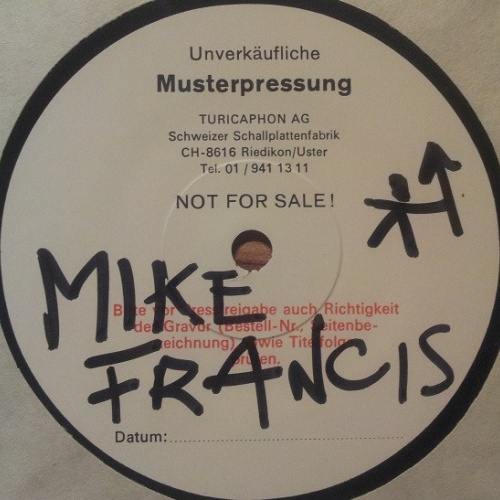 Vinyl / Mike Francis - Dreams Of A Lifetime