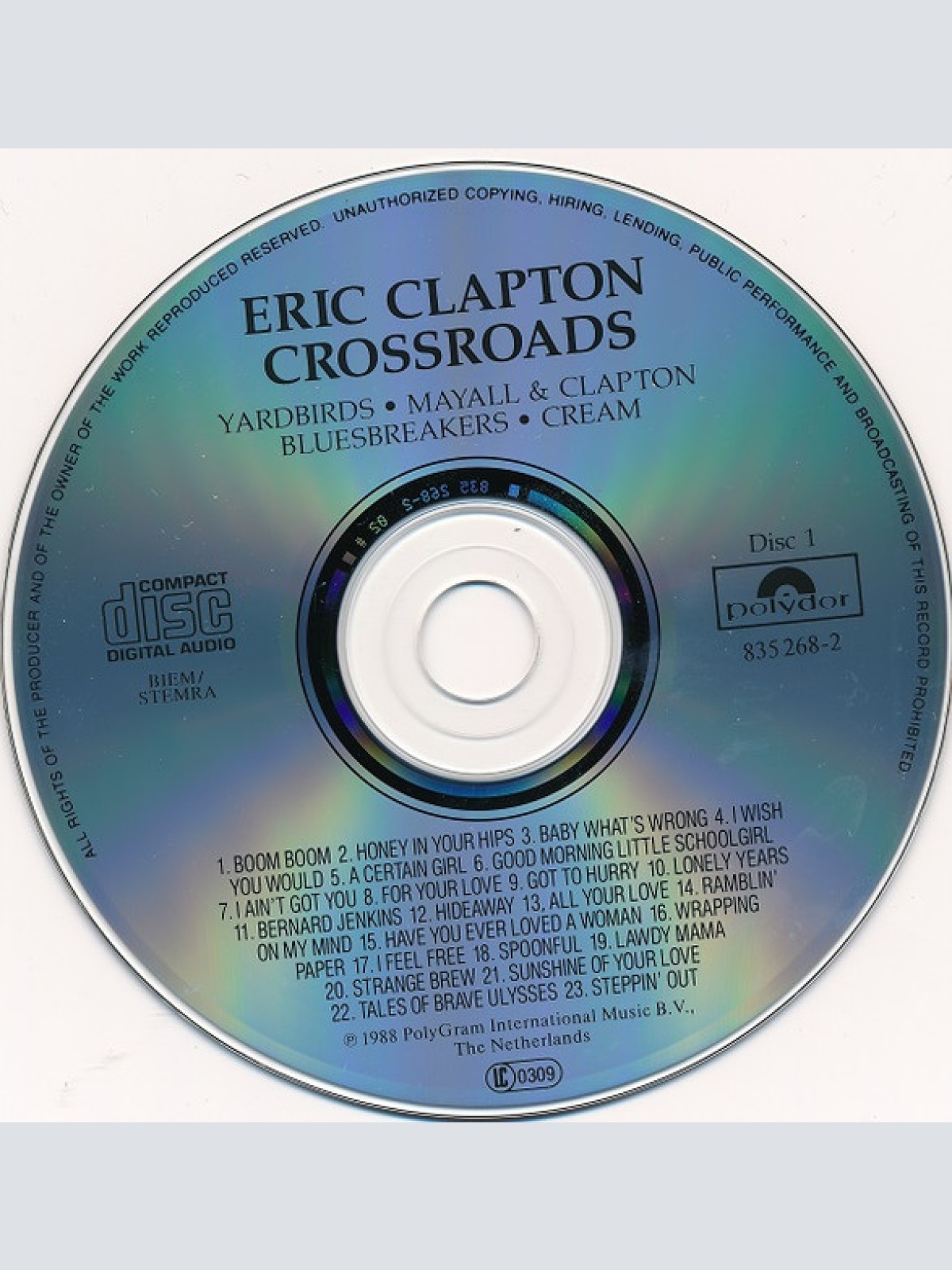 CD / Eric Clapton - Crossroads