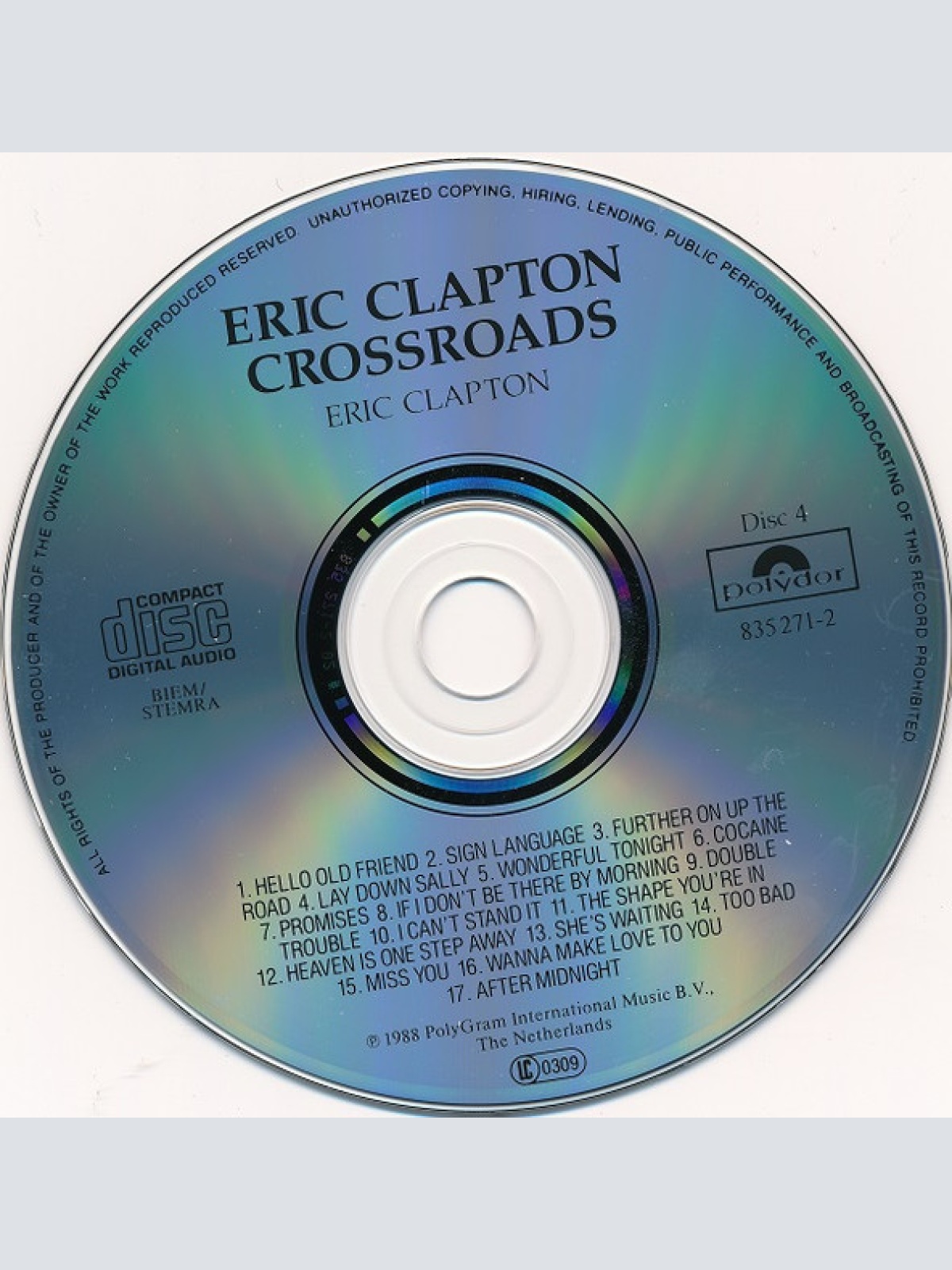 CD / Eric Clapton - Crossroads
