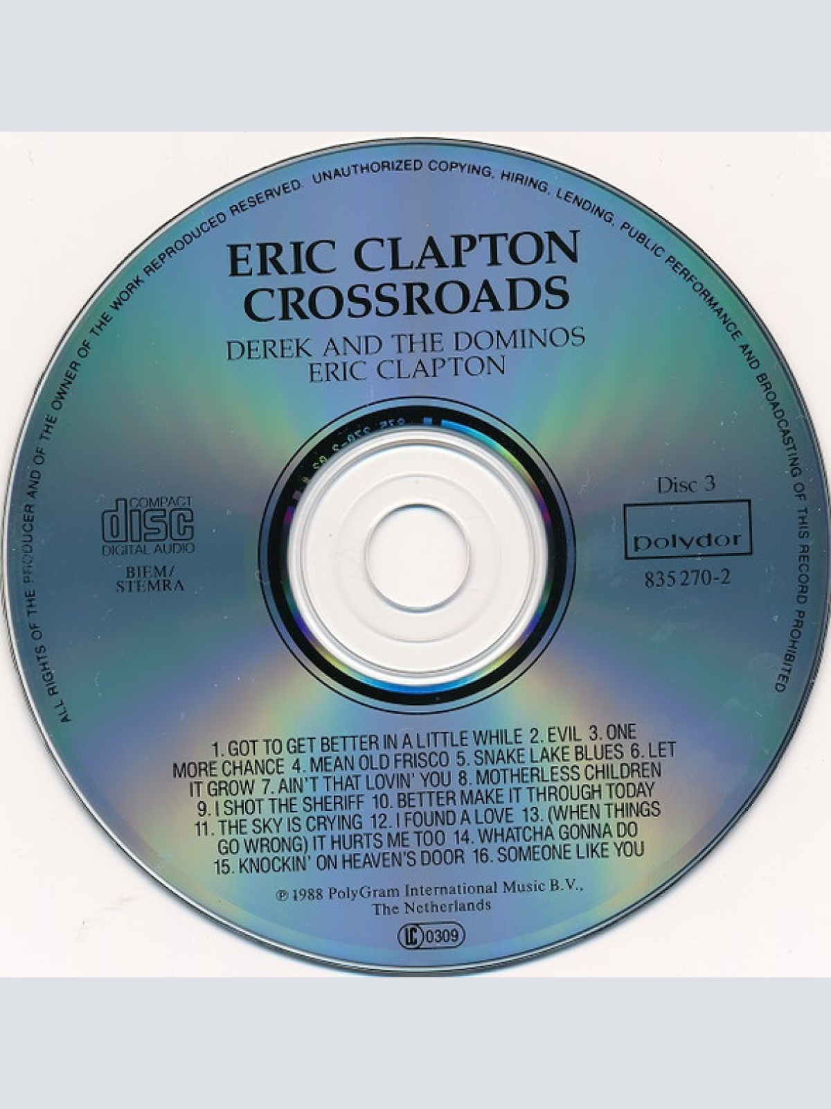 CD / Eric Clapton - Crossroads