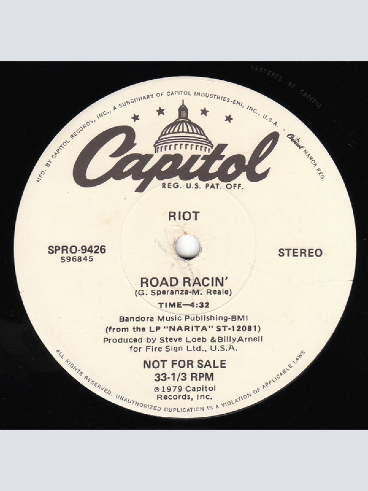 Vinyl / Billy Squier / Riot (4) - The Big Beat / Road Racin'