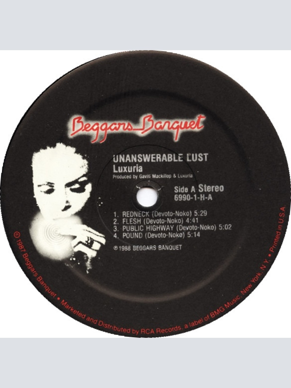 Vinyl / Luxuria - Unanswerable Lust