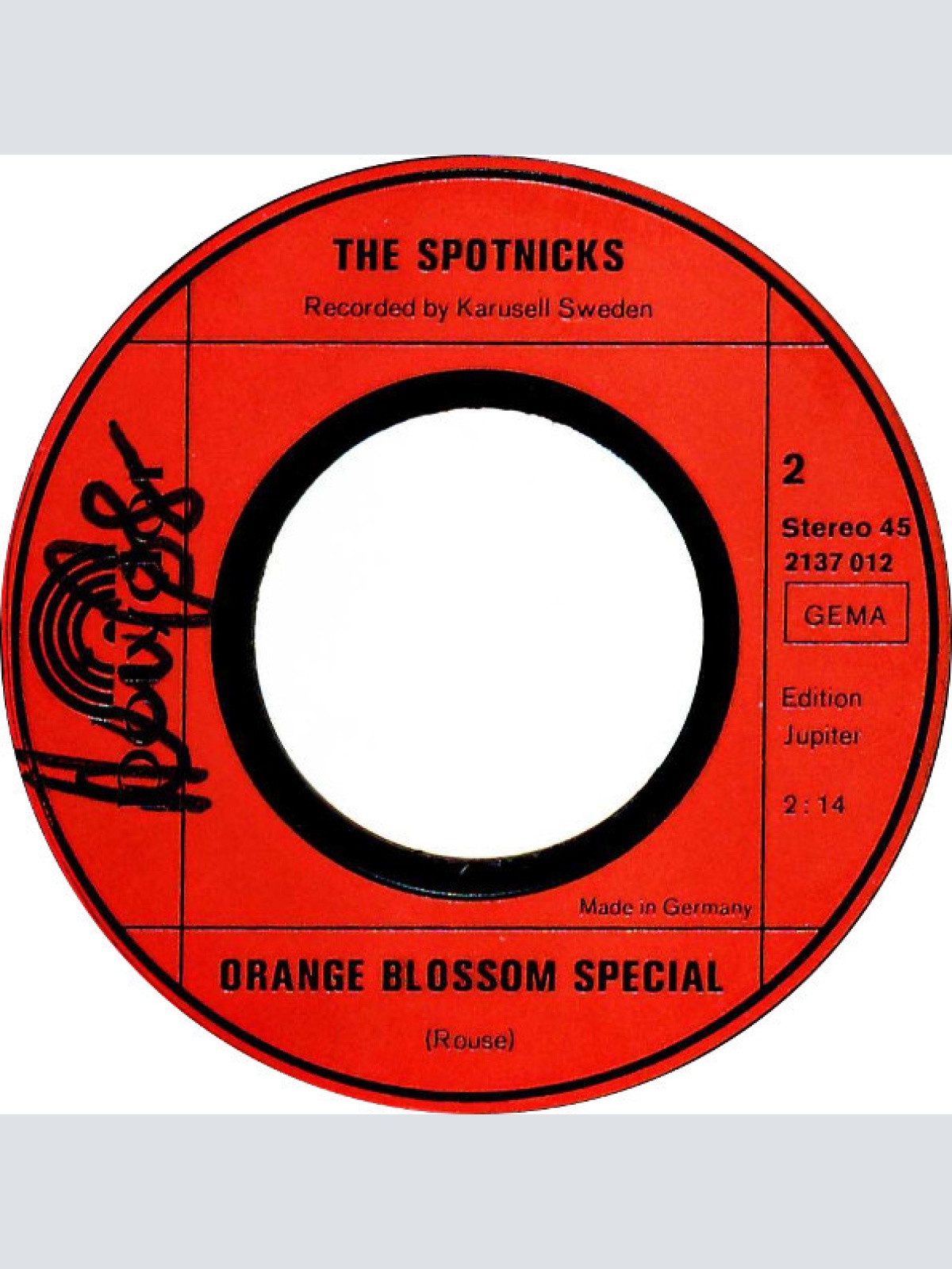 Vinyl / The Spotnicks - Die Grossen Vier Von The Spotnicks