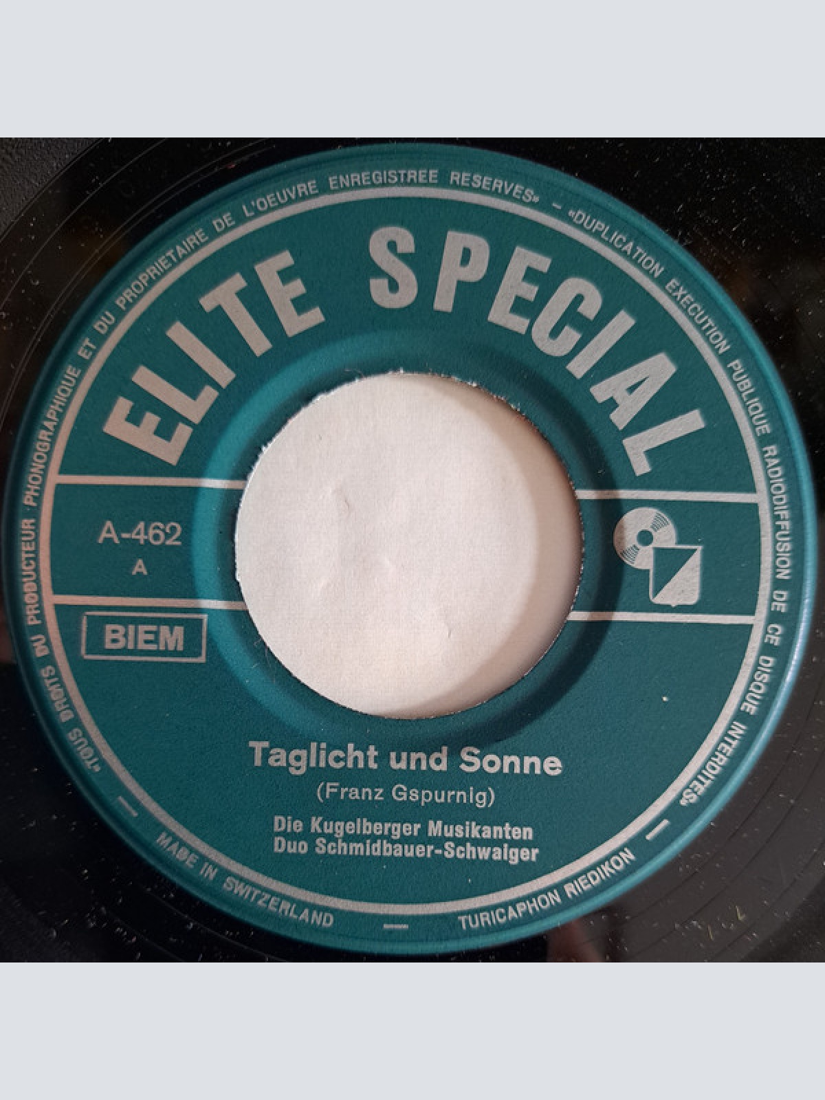 Vinyl / Die Kugelberger Musikanten*, Duo Schmidbauer-Schwaiger - Taglicht und Sonne