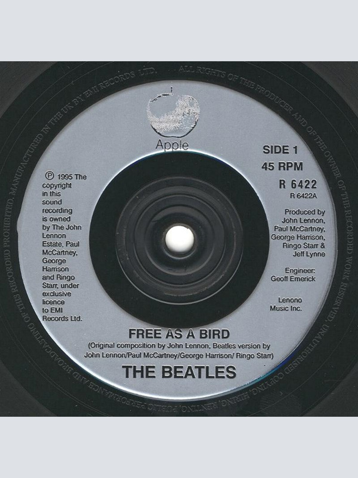 Vinyl / The Beatles - Free As A Bird