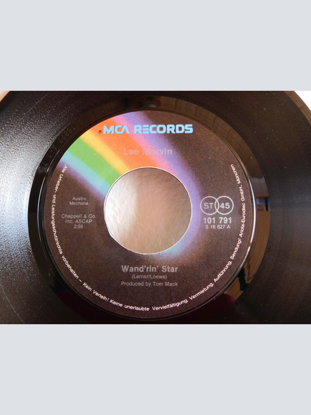 Vinyl / Lee Marvin - Wand'rin Star / Best Things