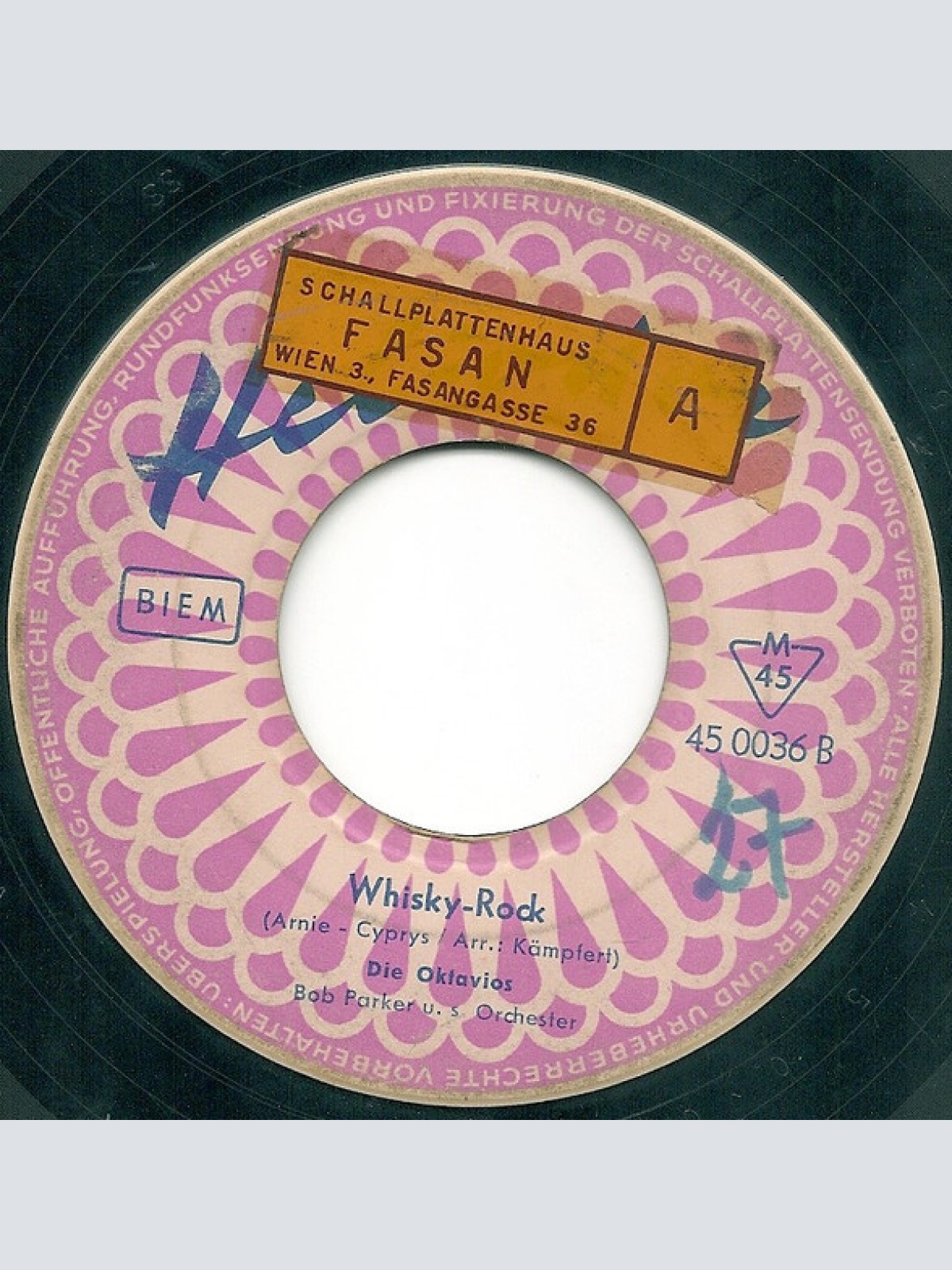 Vinyl / Die Oktavios*, Bob Parker Und Sein Orchester - Das Cowboy-Karussell / Whisky-Rock